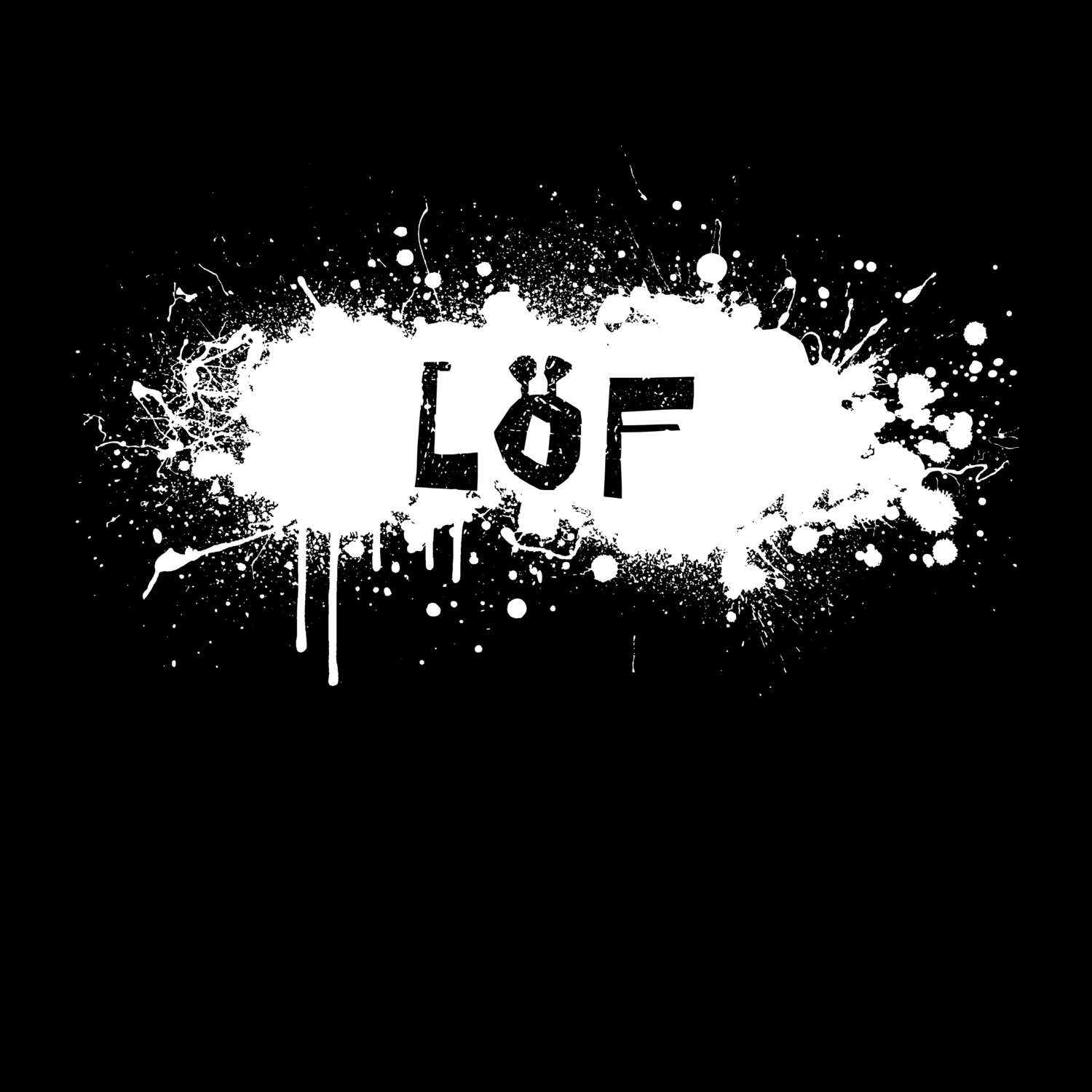 Löf T-Shirt »Paint Splash Punk«