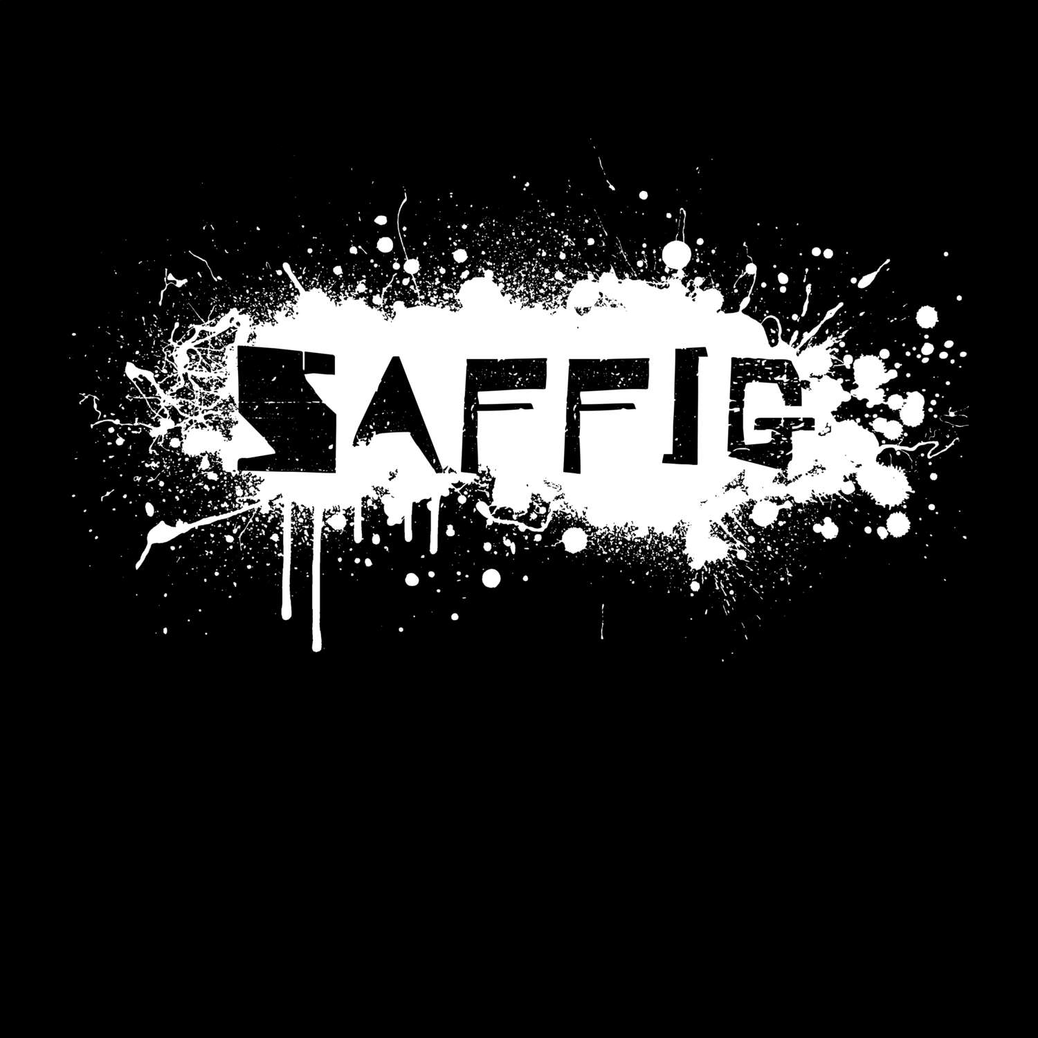 Saffig T-Shirt »Paint Splash Punk«