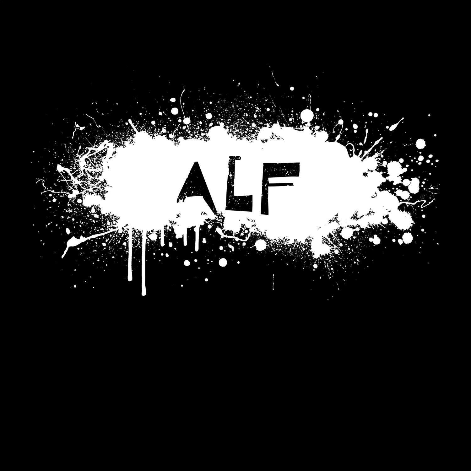 Alf T-Shirt »Paint Splash Punk«