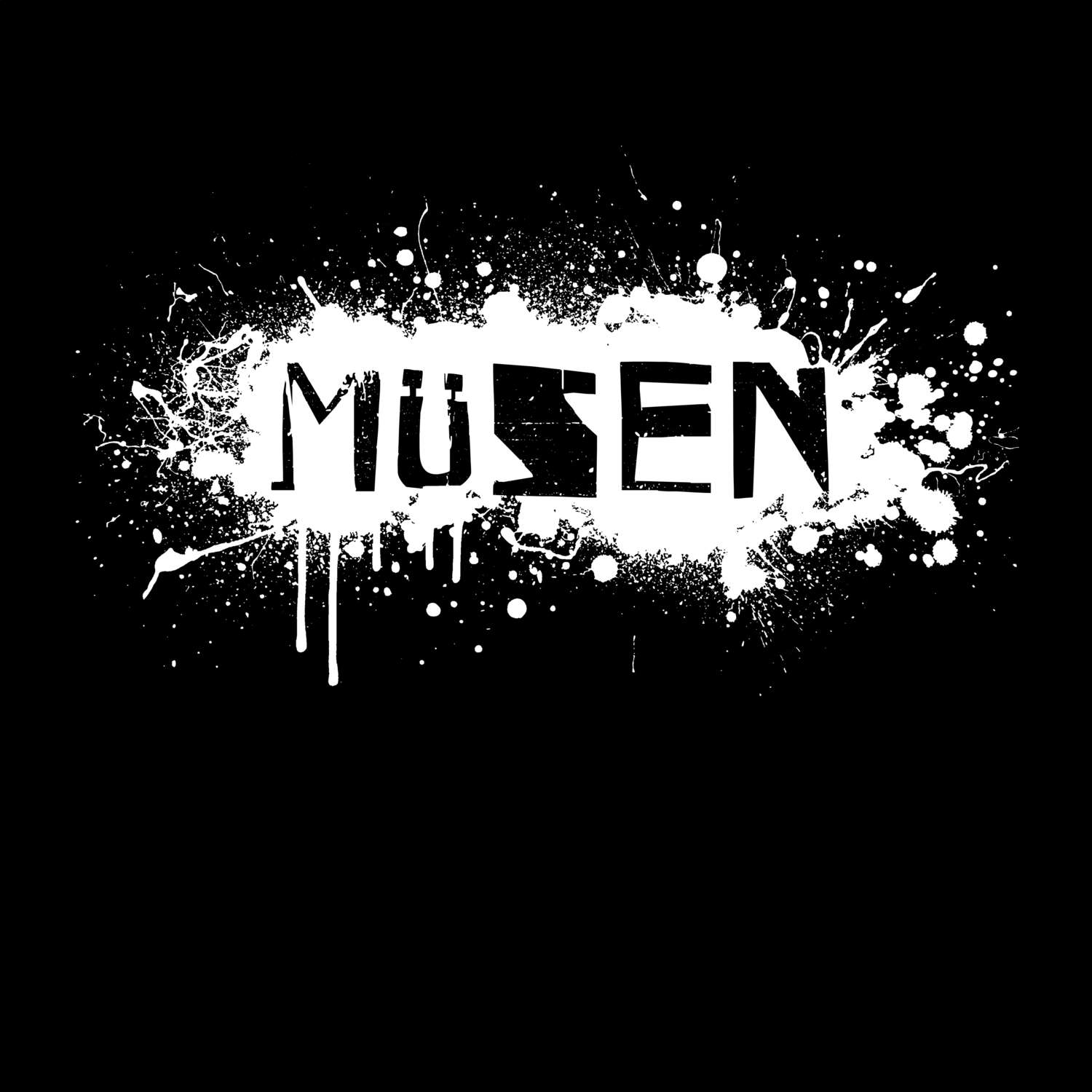 Müsen T-Shirt »Paint Splash Punk«