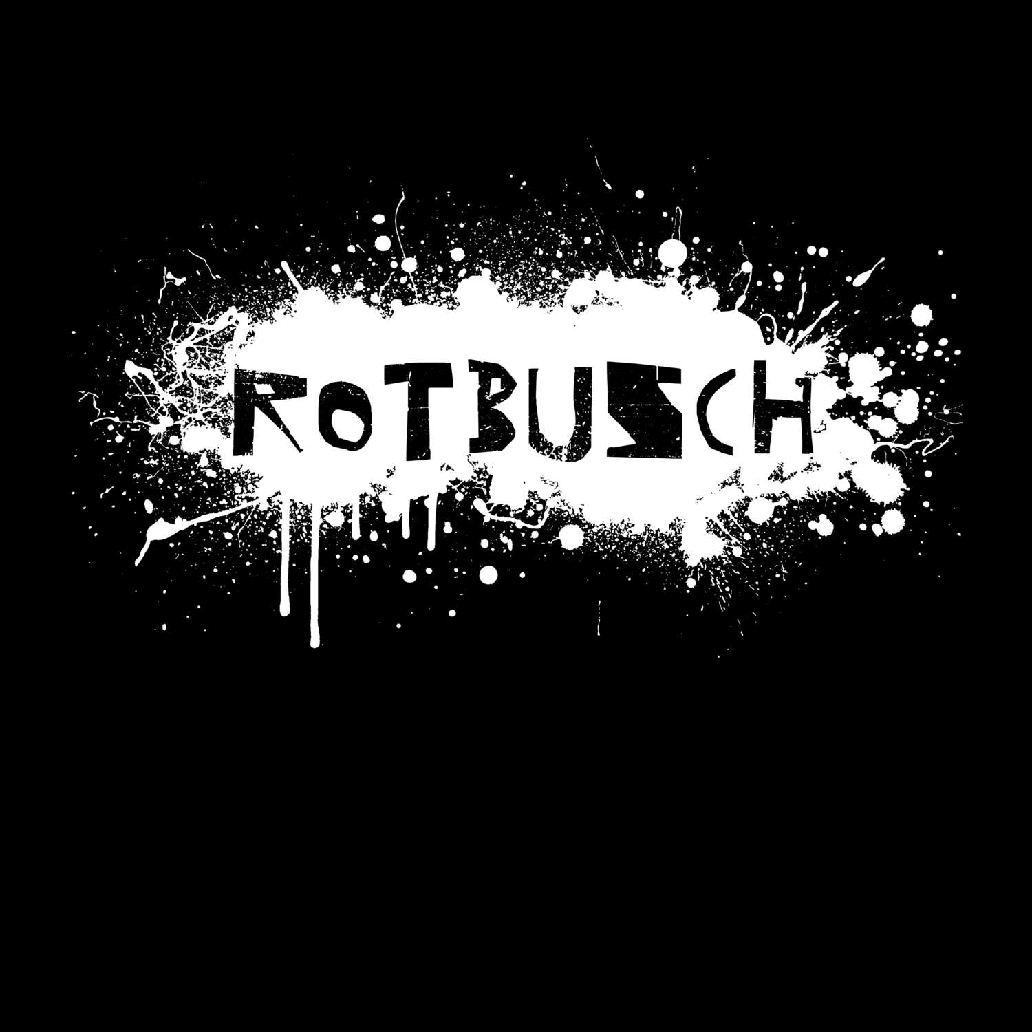 Rotbusch T-Shirt »Paint Splash Punk«