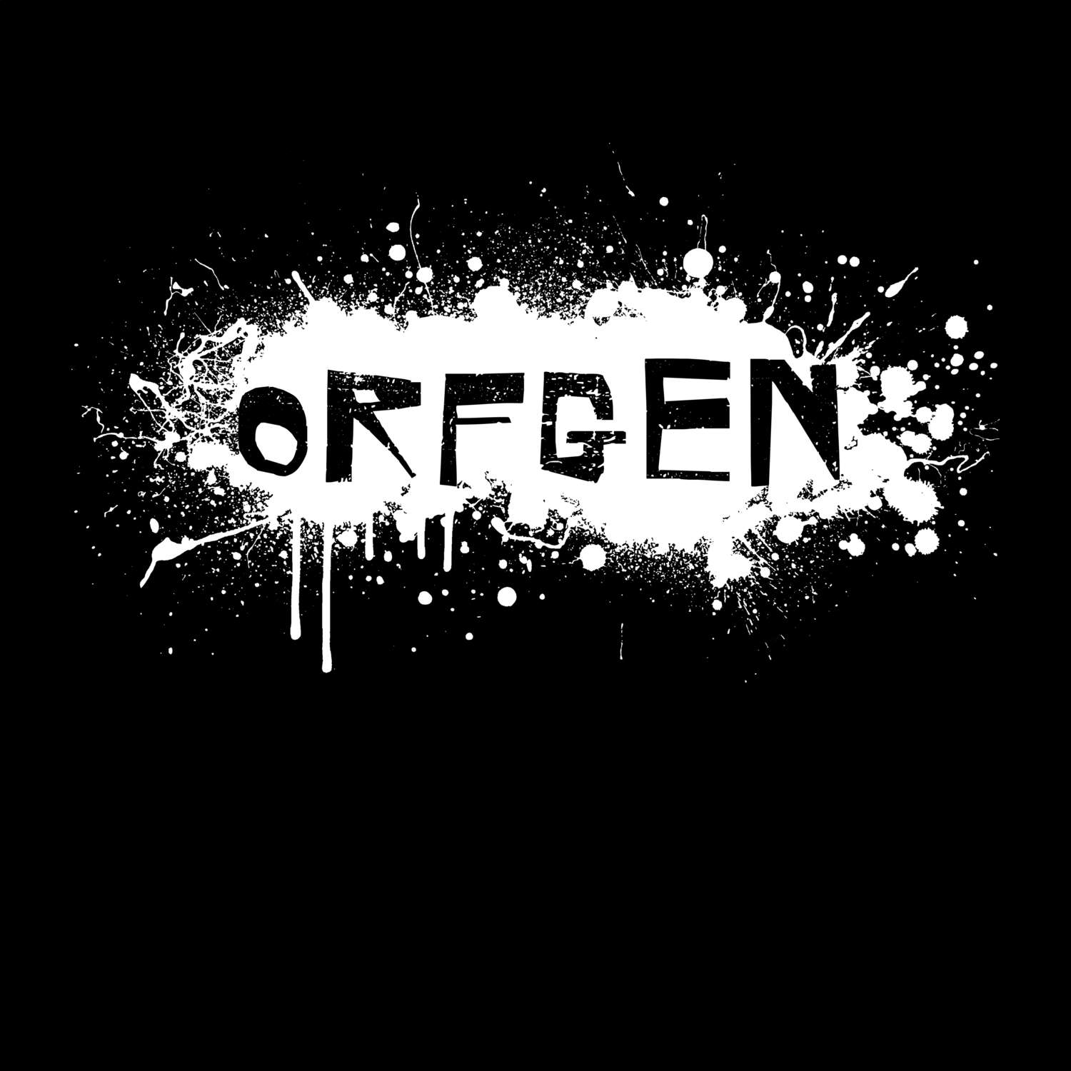 Orfgen T-Shirt »Paint Splash Punk«