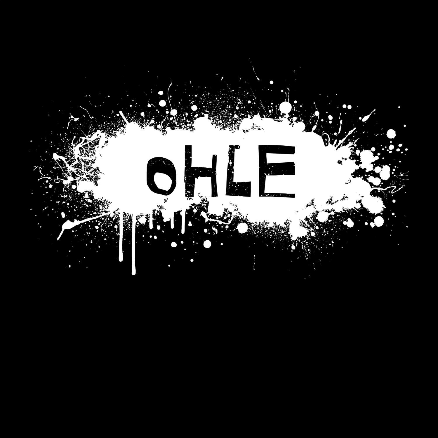 Ohle T-Shirt »Paint Splash Punk«