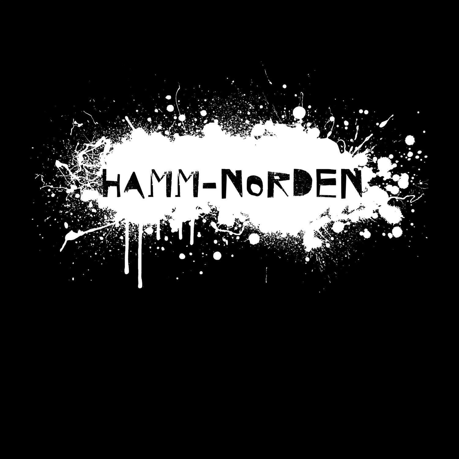 T-Shirt »Paint Splash Punk« für den Ort »Hamm-Norden«