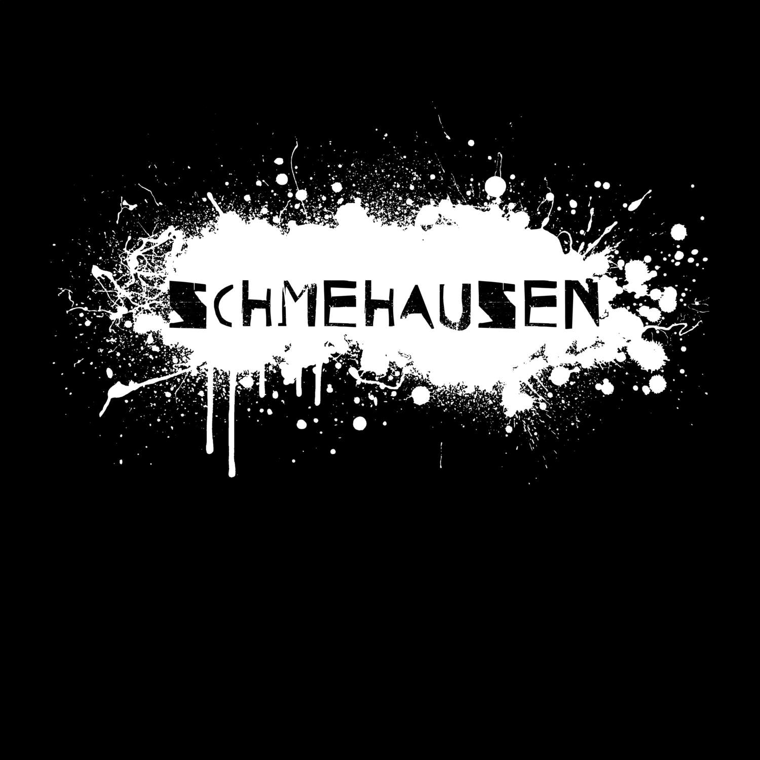 T-Shirt »Paint Splash Punk« für den Ort »Schmehausen«