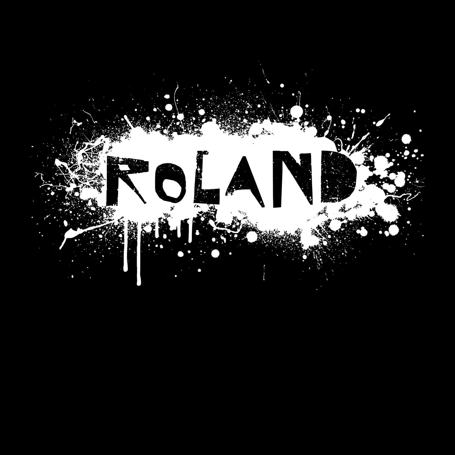 Roland T-Shirt »Paint Splash Punk«