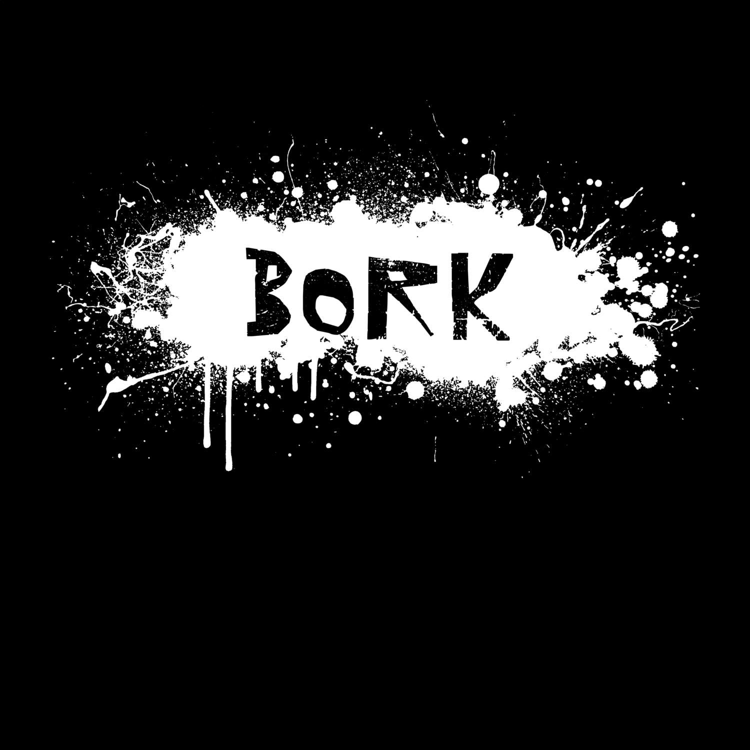 Bork T-Shirt »Paint Splash Punk«