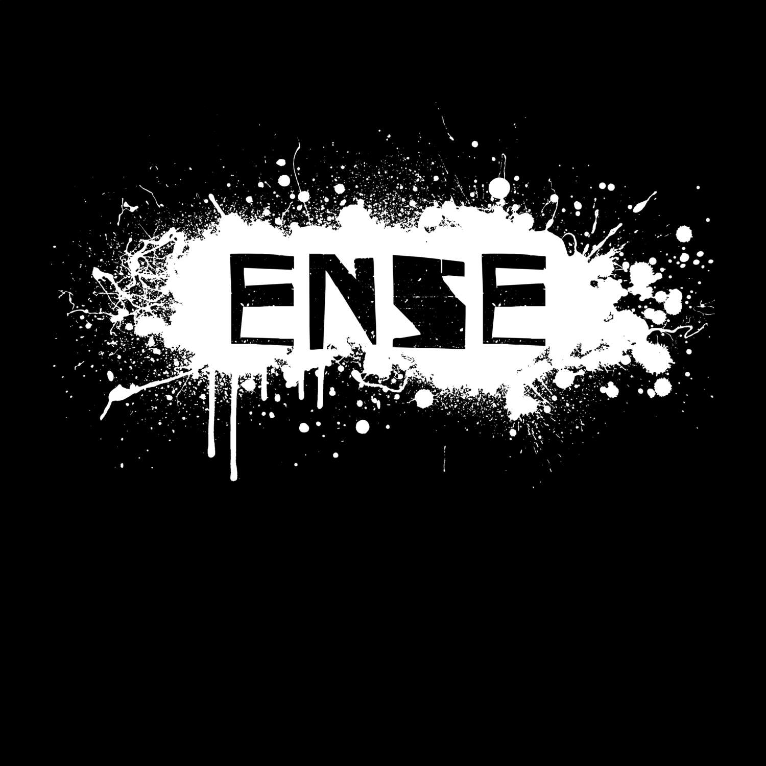 T-Shirt »Paint Splash Punk« für den Ort »Ense«