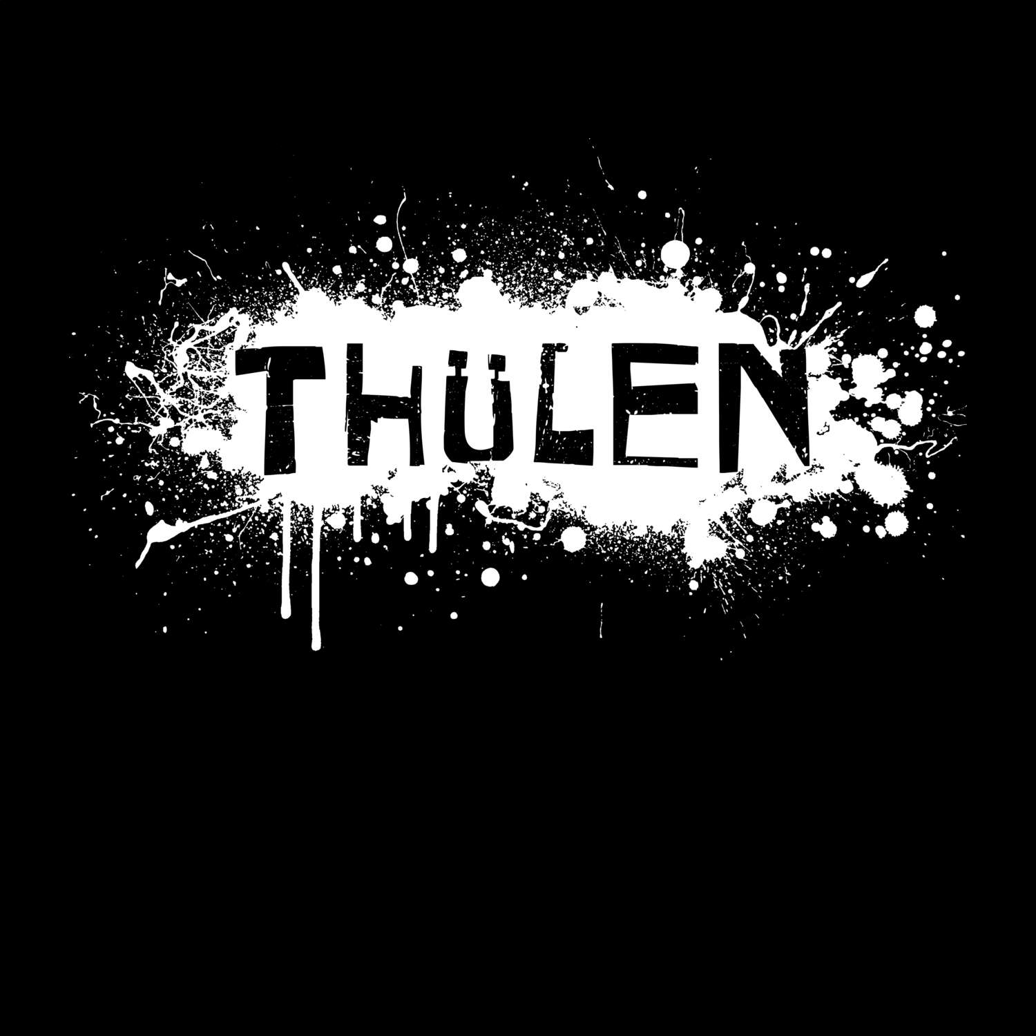 Thülen T-Shirt »Paint Splash Punk«