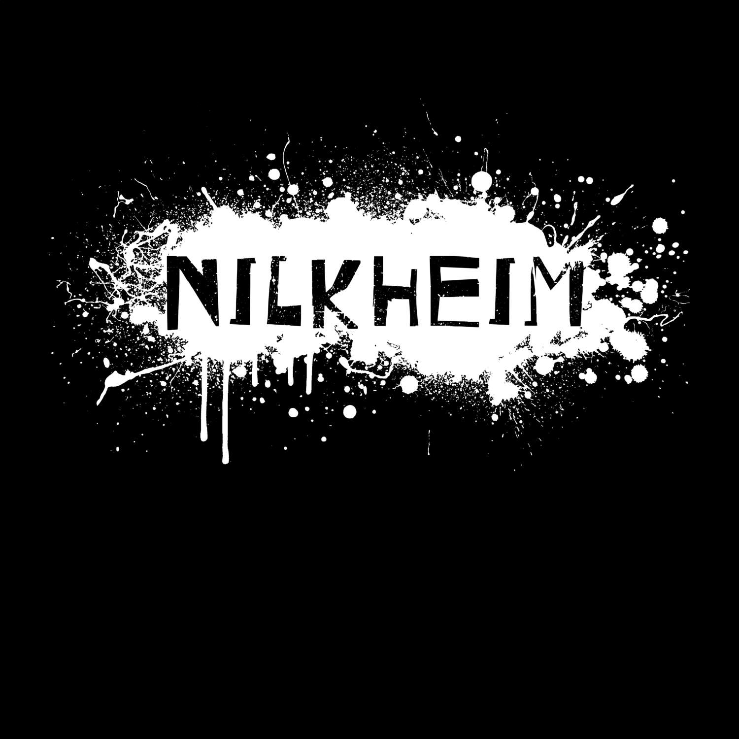 Nilkheim T-Shirt »Paint Splash Punk«