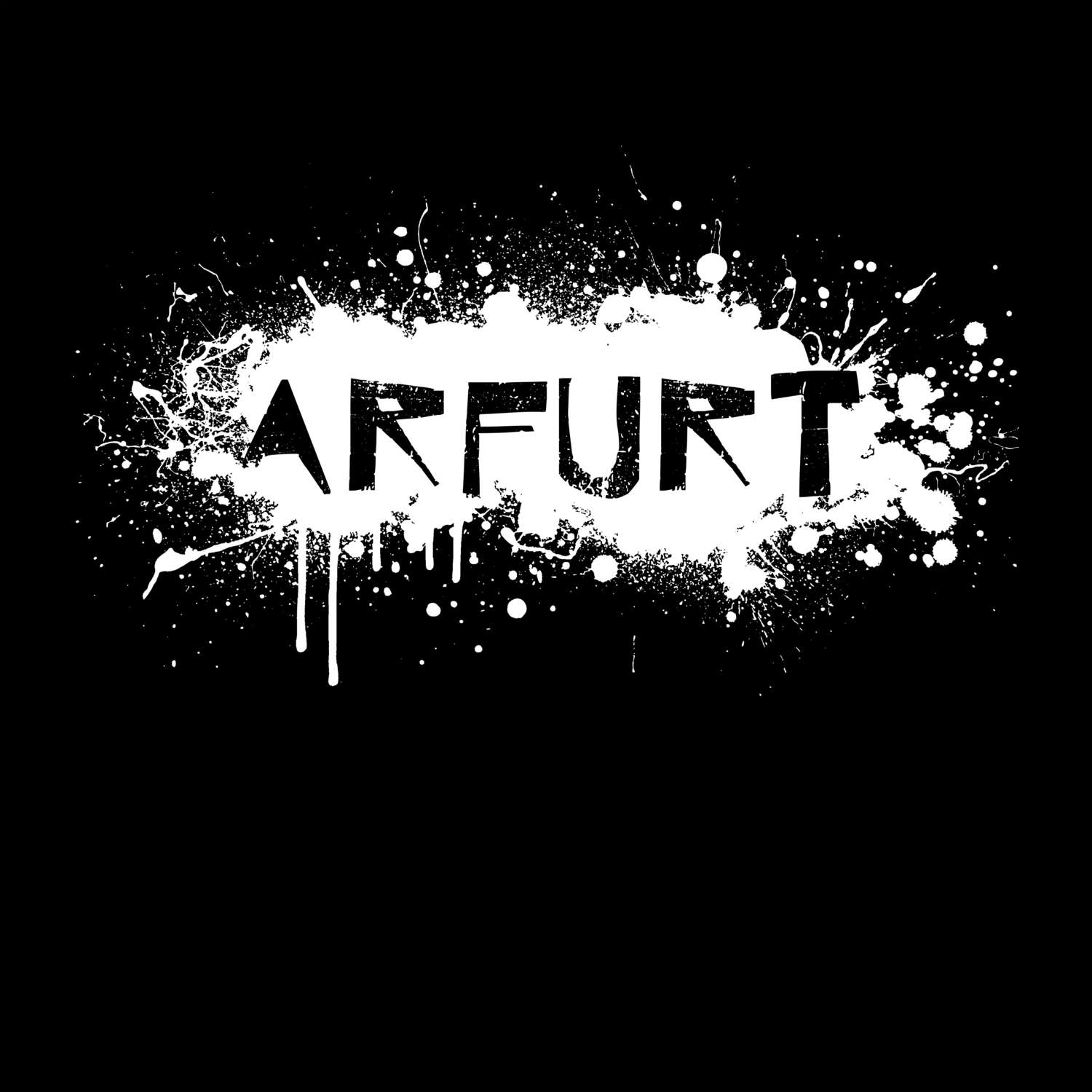 Arfurt T-Shirt »Paint Splash Punk«