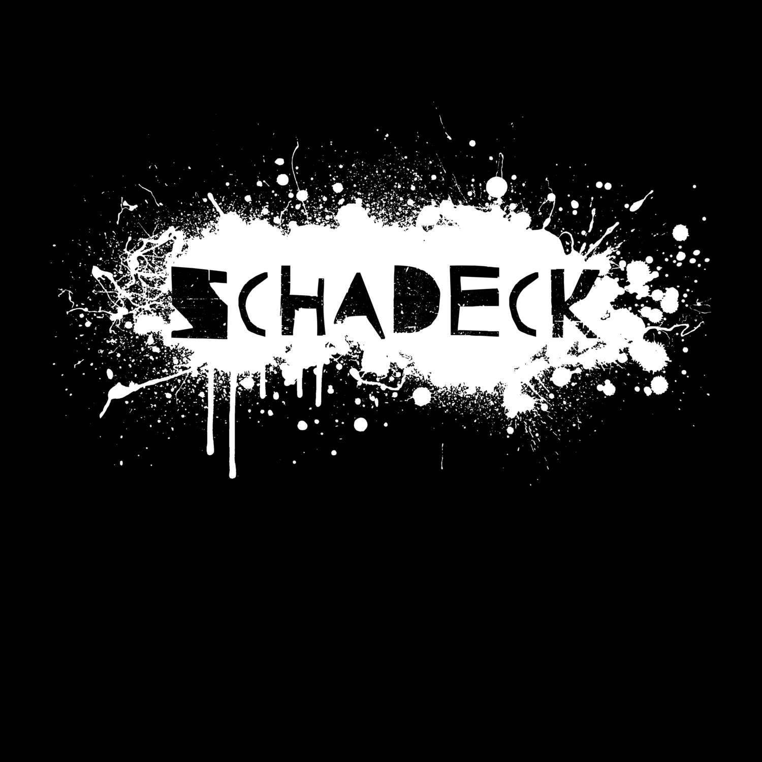 Schadeck T-Shirt »Paint Splash Punk«
