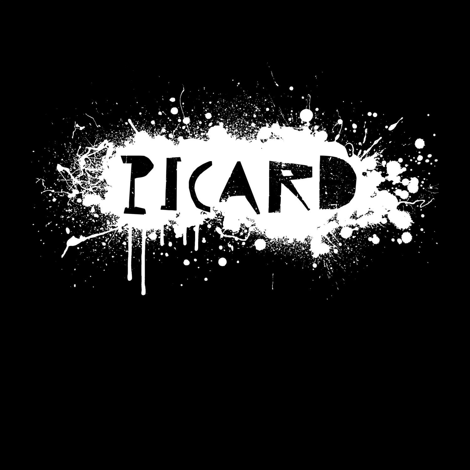 Picard T-Shirt »Paint Splash Punk«