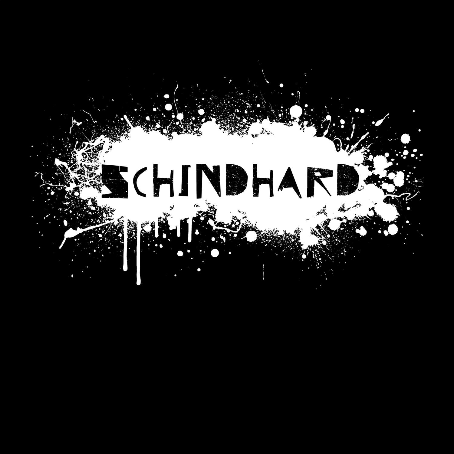 Schindhard T-Shirt »Paint Splash Punk«