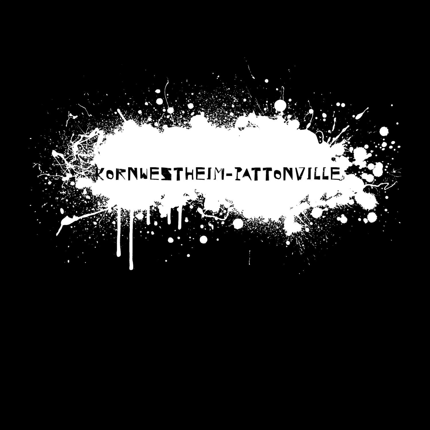Kornwestheim-Pattonville T-Shirt »Paint Splash Punk«
