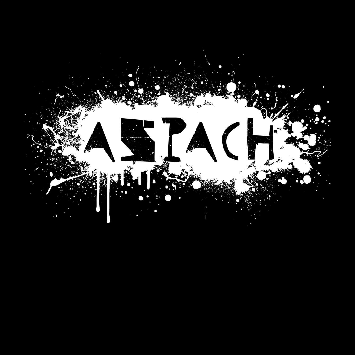 Aspach T-Shirt »Paint Splash Punk«