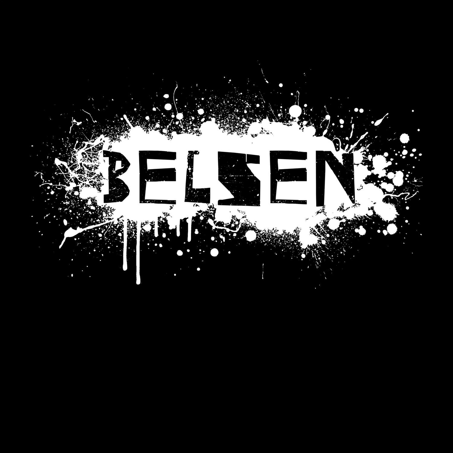 Belsen T-Shirt »Paint Splash Punk«