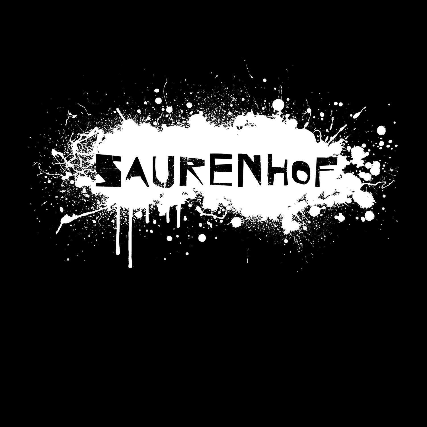 Saurenhof T-Shirt »Paint Splash Punk«
