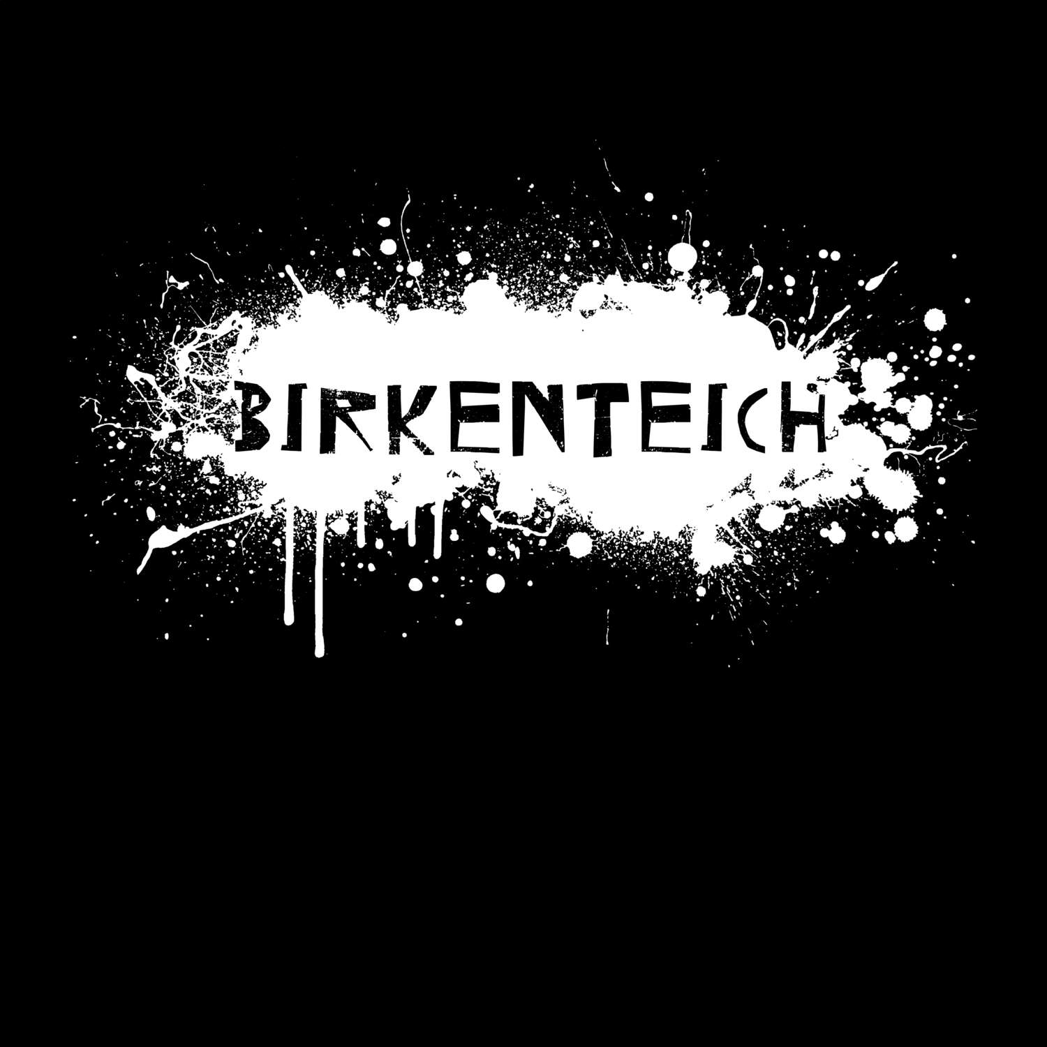 Birkenteich T-Shirt »Paint Splash Punk«