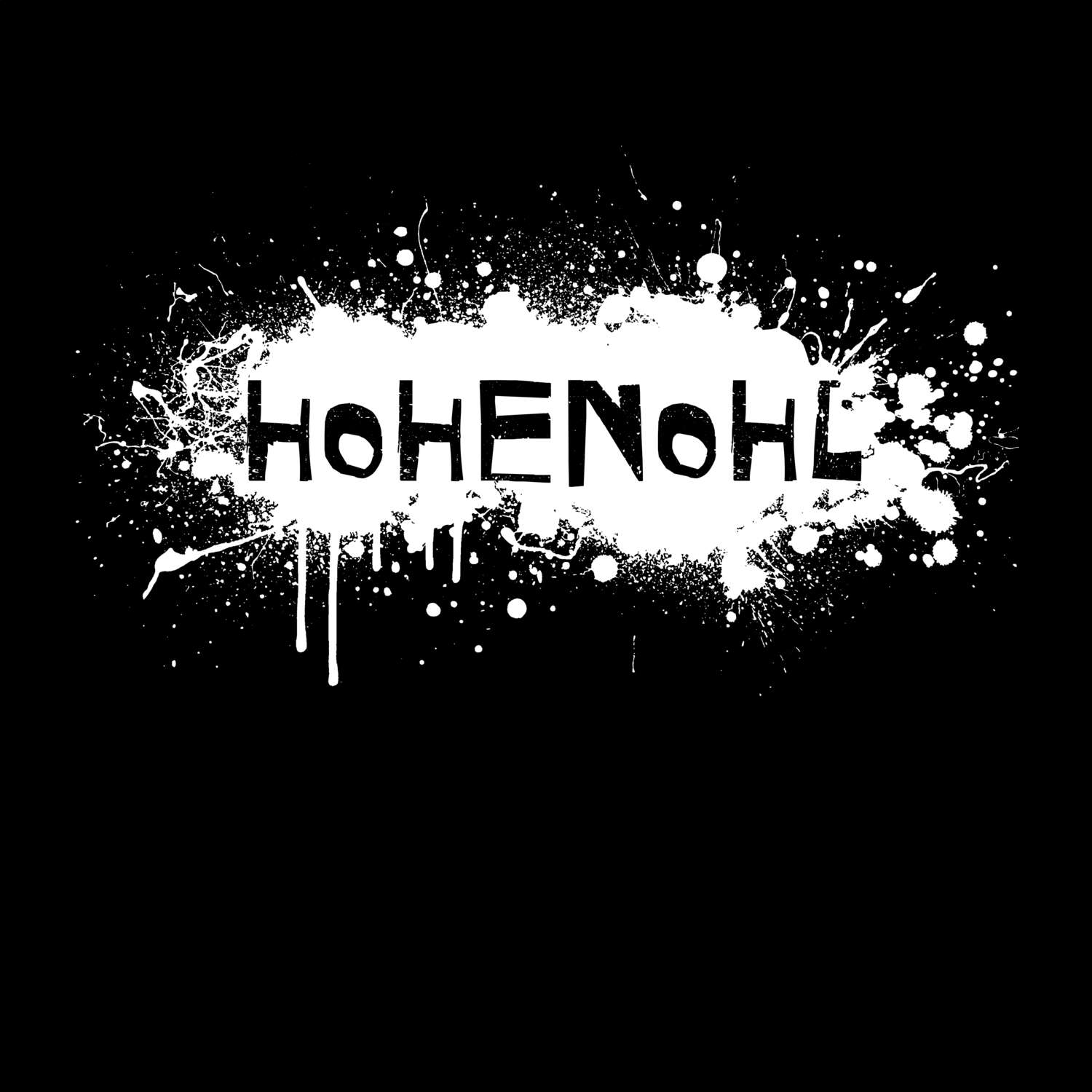 Hohenohl T-Shirt »Paint Splash Punk«