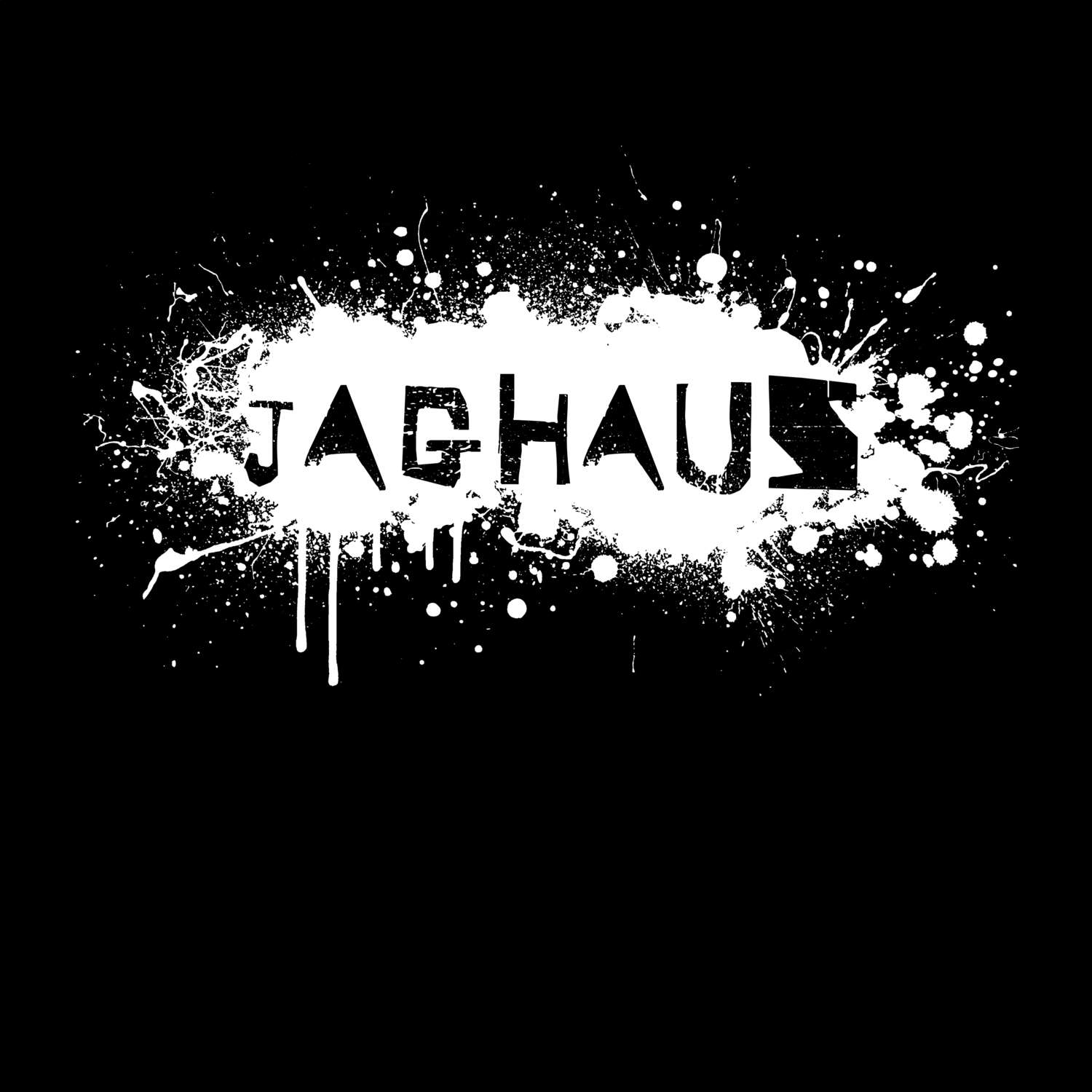 T-Shirt »Paint Splash Punk« für den Ort »Jaghaus«