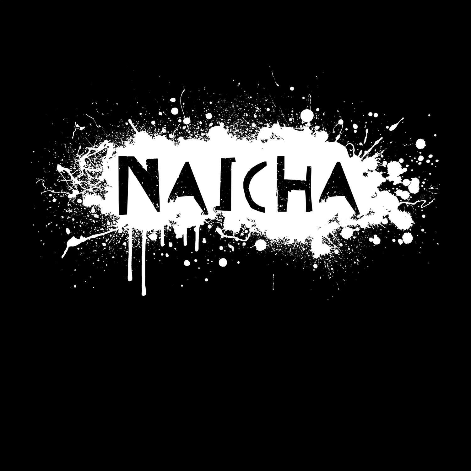 Naicha T-Shirt »Paint Splash Punk«