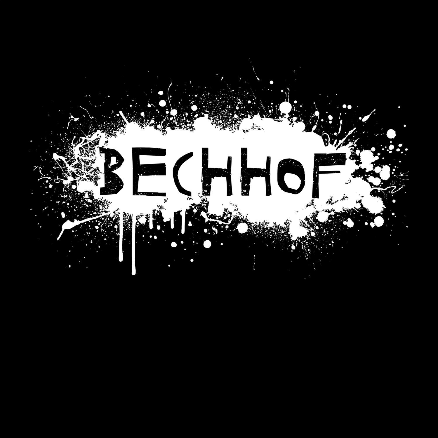 Bechhof T-Shirt »Paint Splash Punk«
