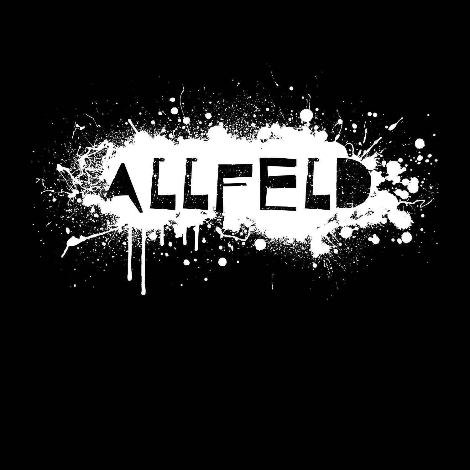 Allfeld T-Shirt »Paint Splash Punk«