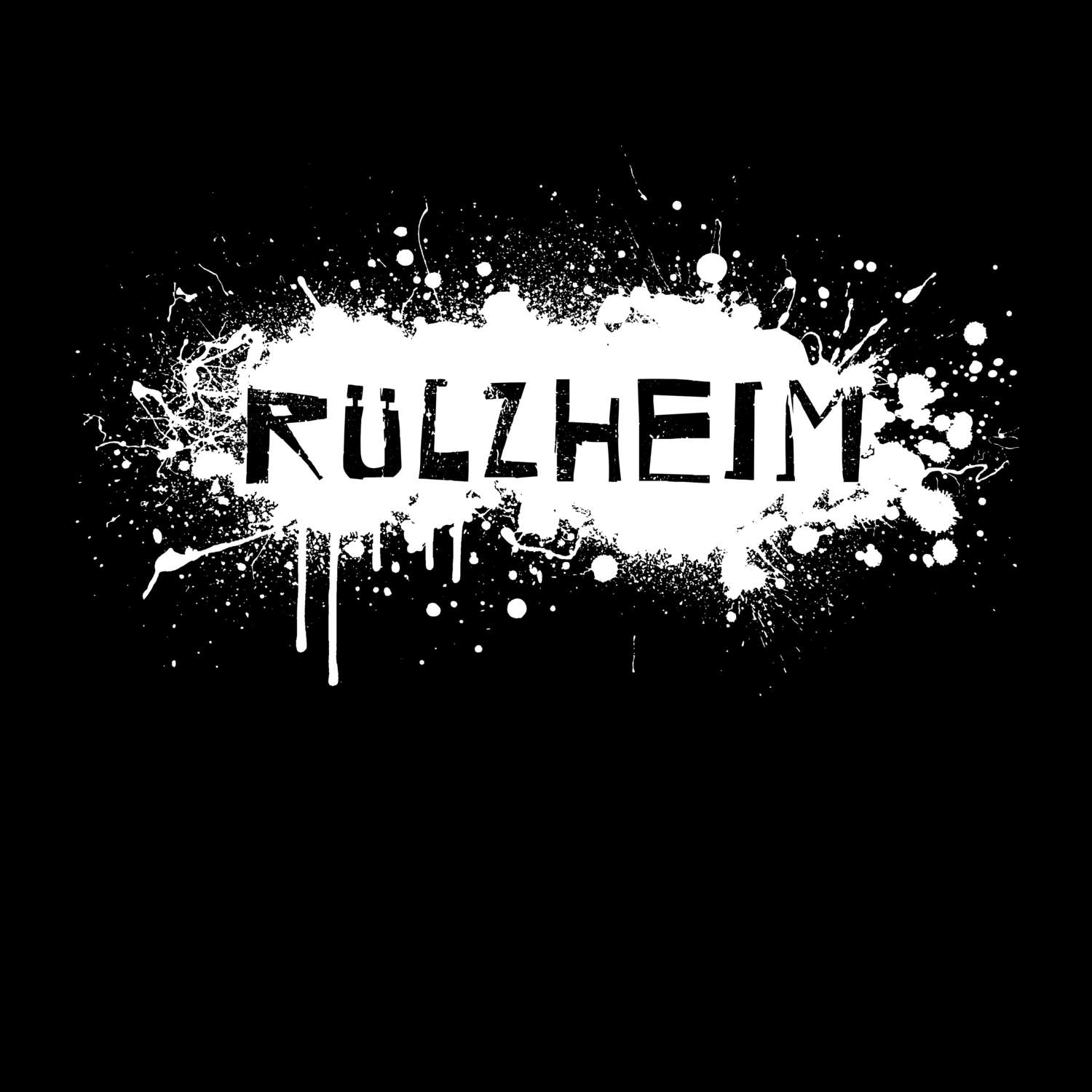 Rülzheim T-Shirt »Paint Splash Punk«