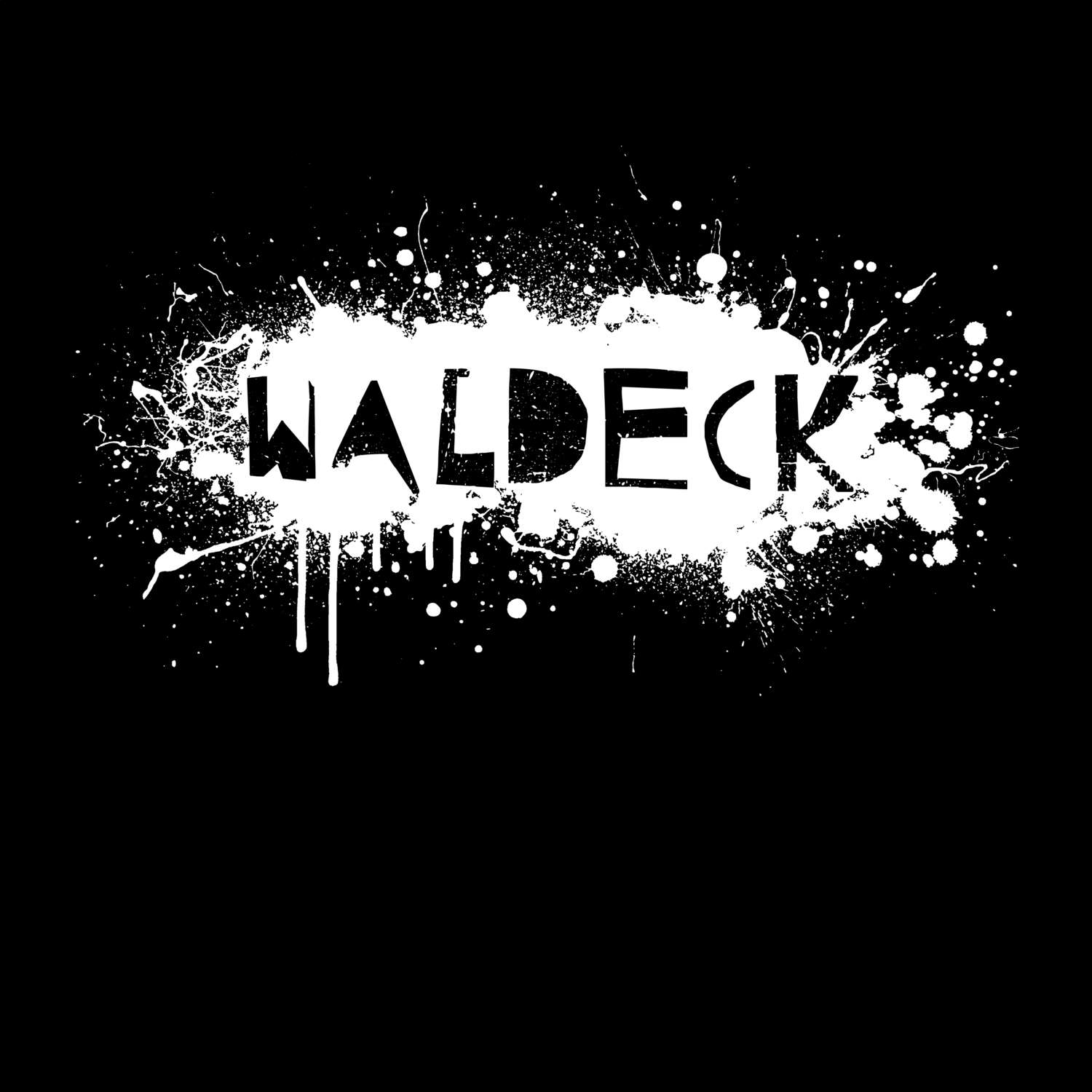 Waldeck T-Shirt »Paint Splash Punk«