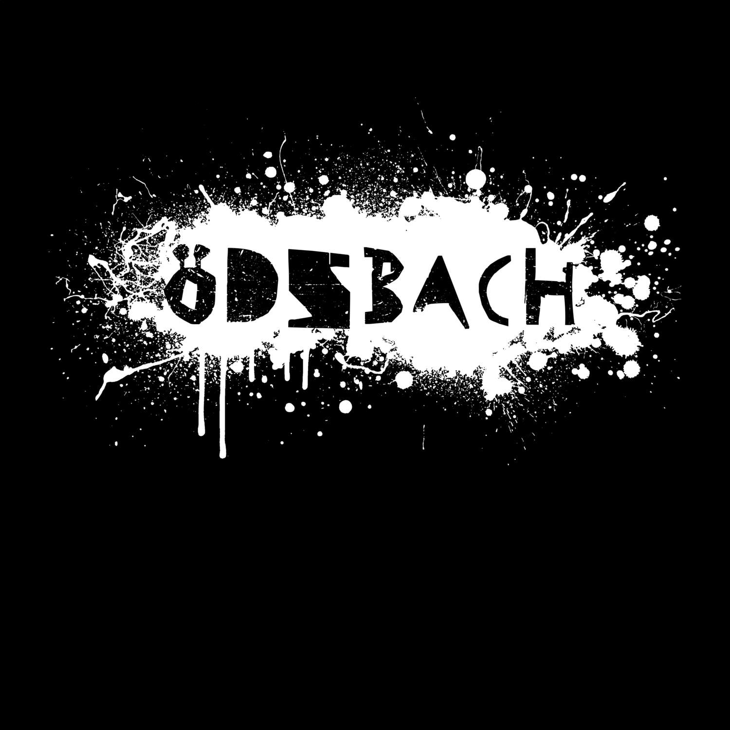 Ödsbach T-Shirt »Paint Splash Punk«