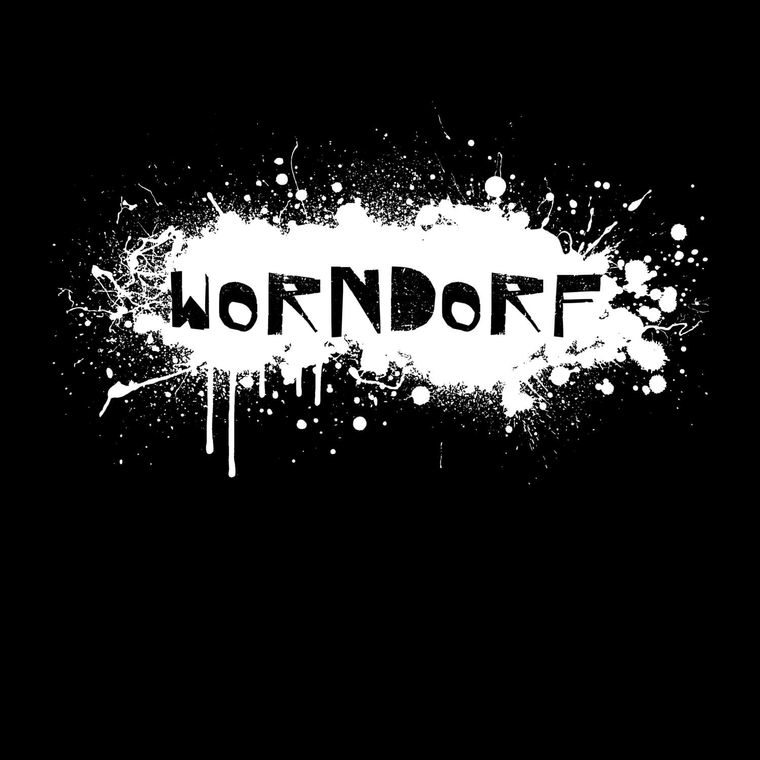 Worndorf T-Shirt »Paint Splash Punk«