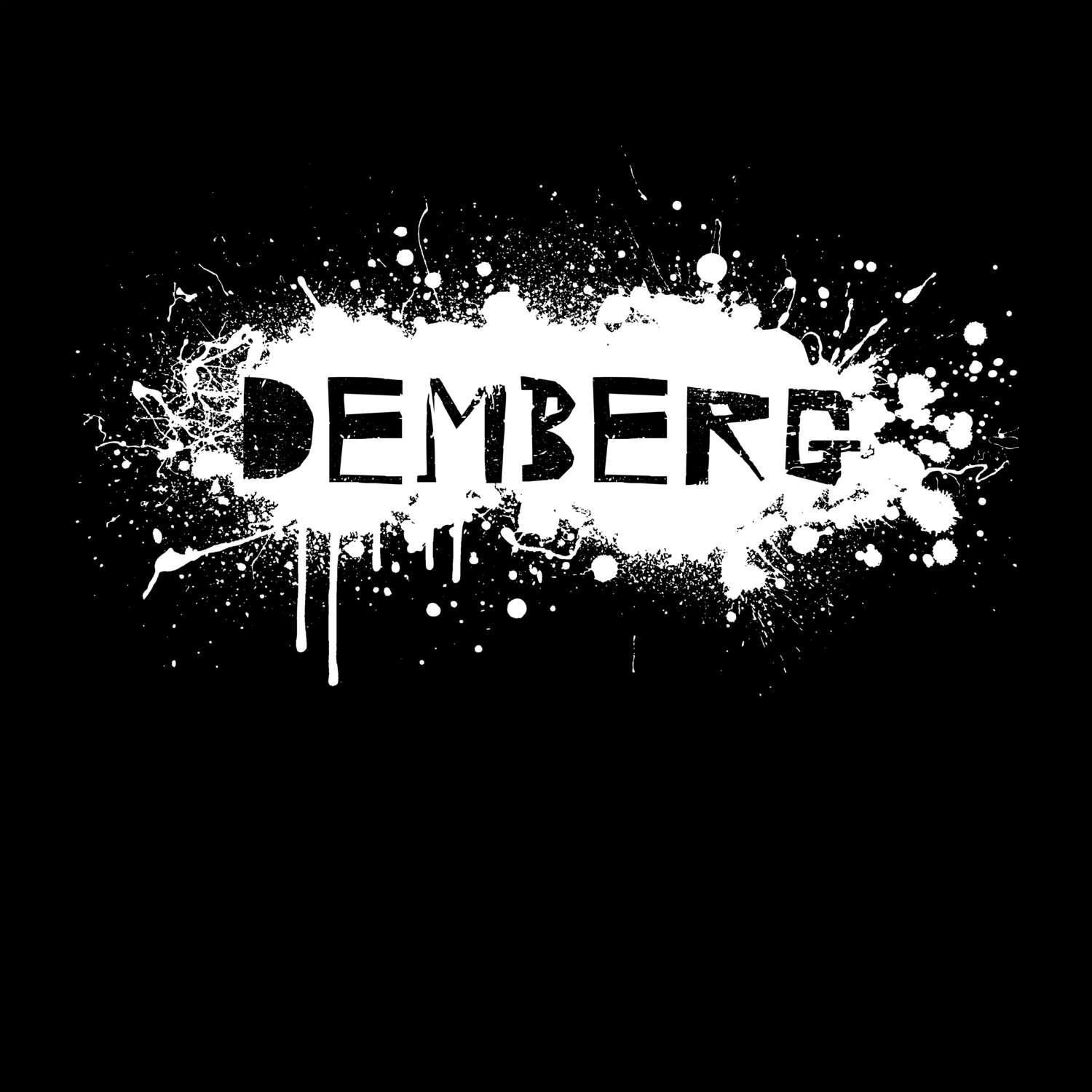 Demberg T-Shirt »Paint Splash Punk«
