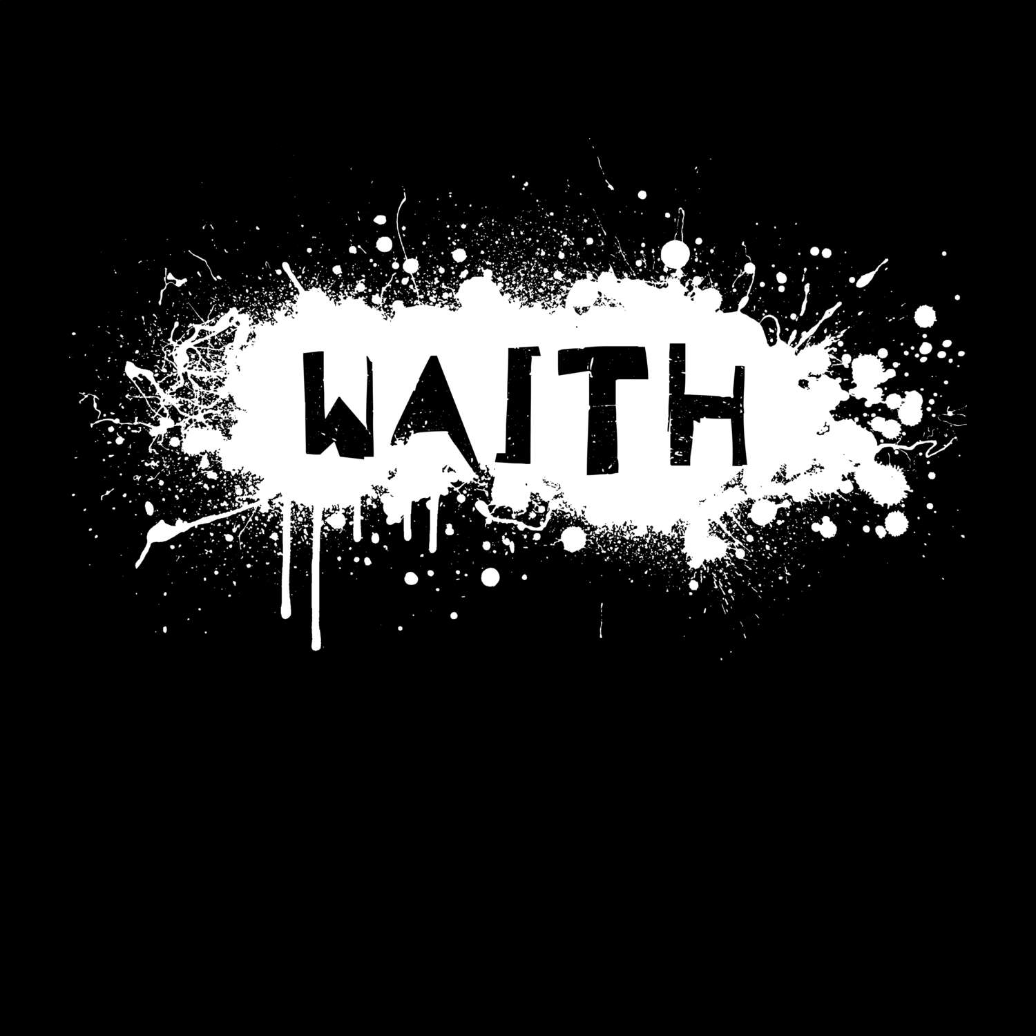 Waith T-Shirt »Paint Splash Punk«