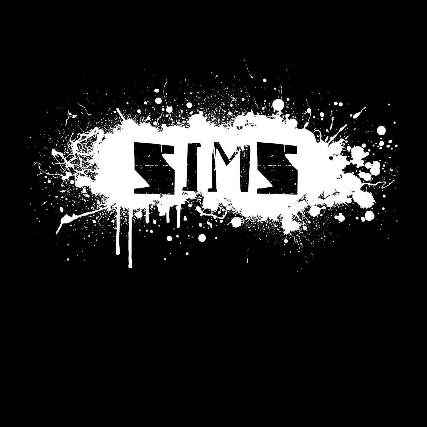 Sims T-Shirt »Paint Splash Punk«