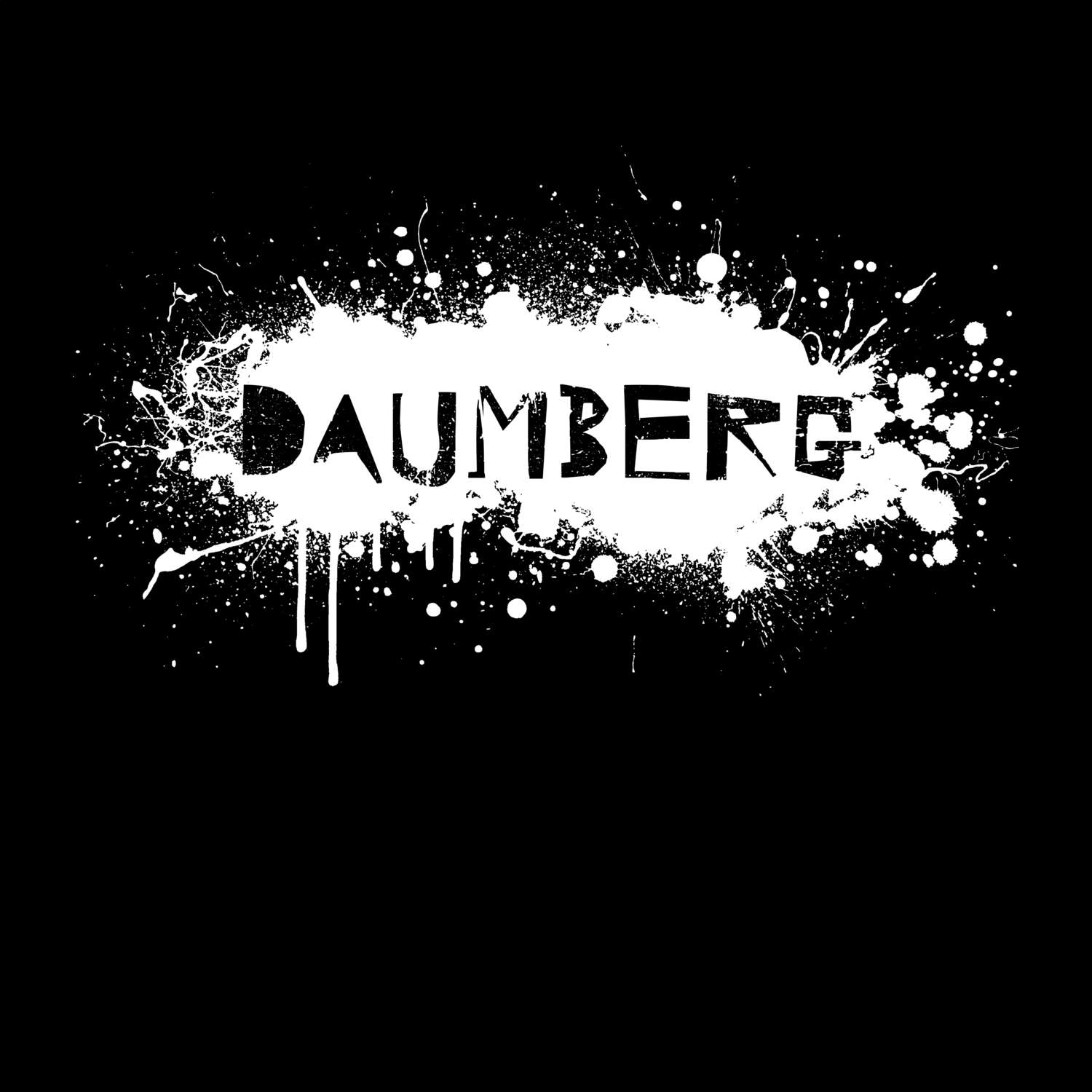 Daumberg T-Shirt »Paint Splash Punk«