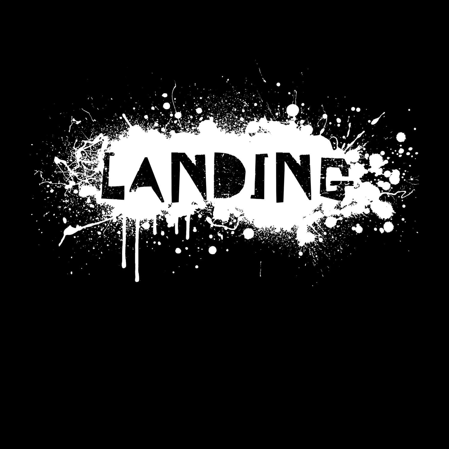 Landing T-Shirt »Paint Splash Punk«