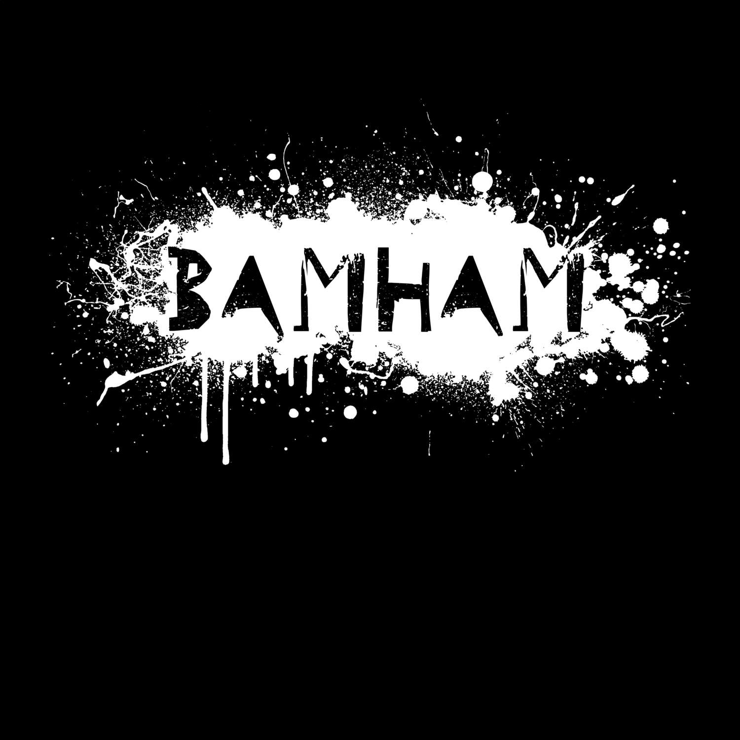 Bamham T-Shirt »Paint Splash Punk«