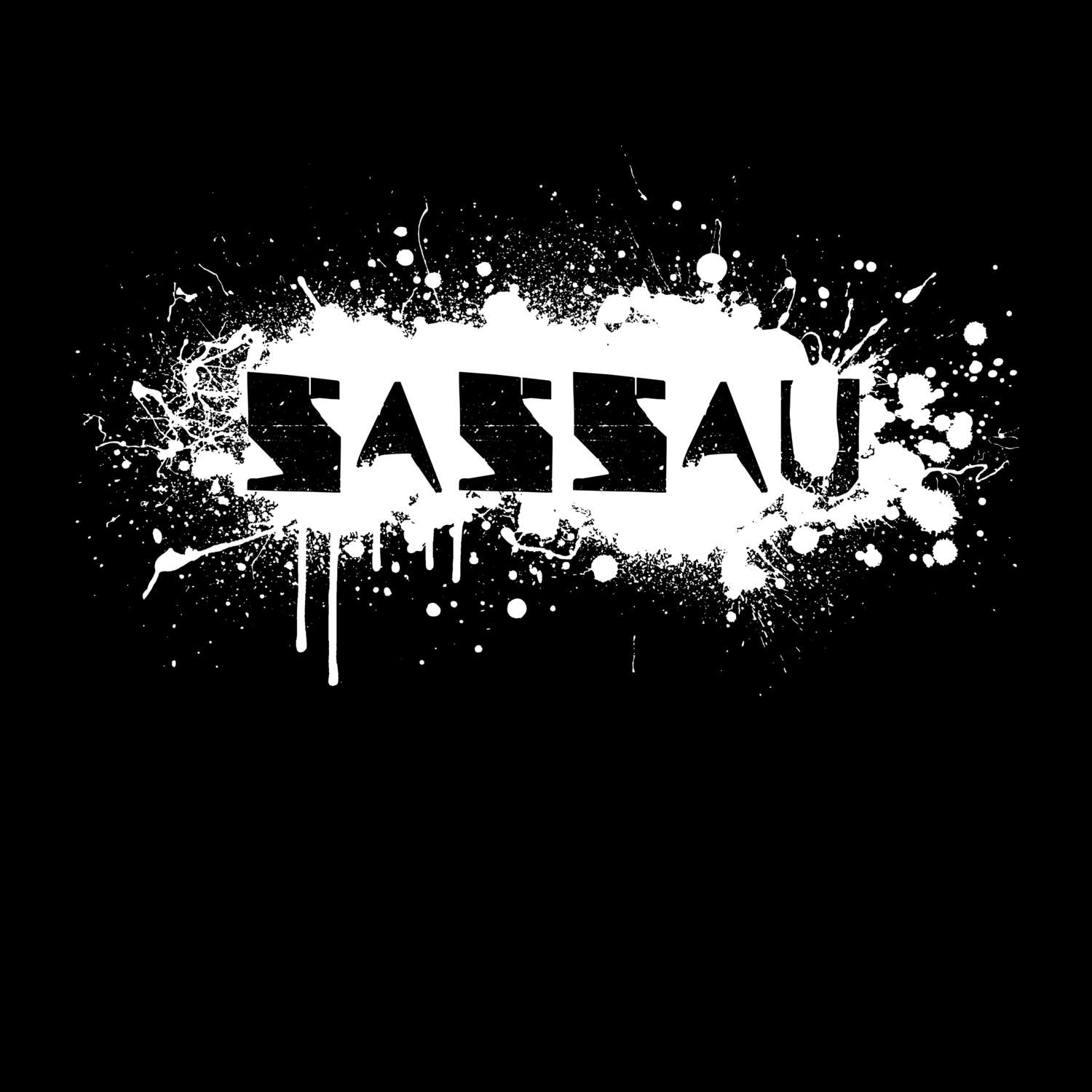 Sassau T-Shirt »Paint Splash Punk«