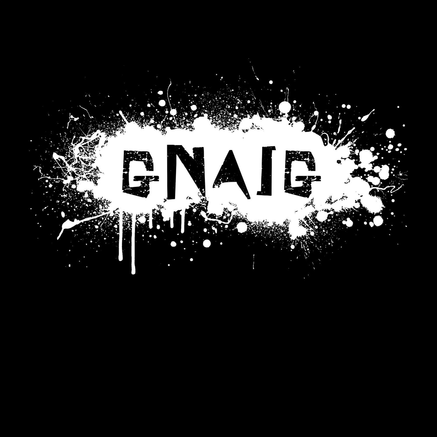 Gnaig T-Shirt »Paint Splash Punk«
