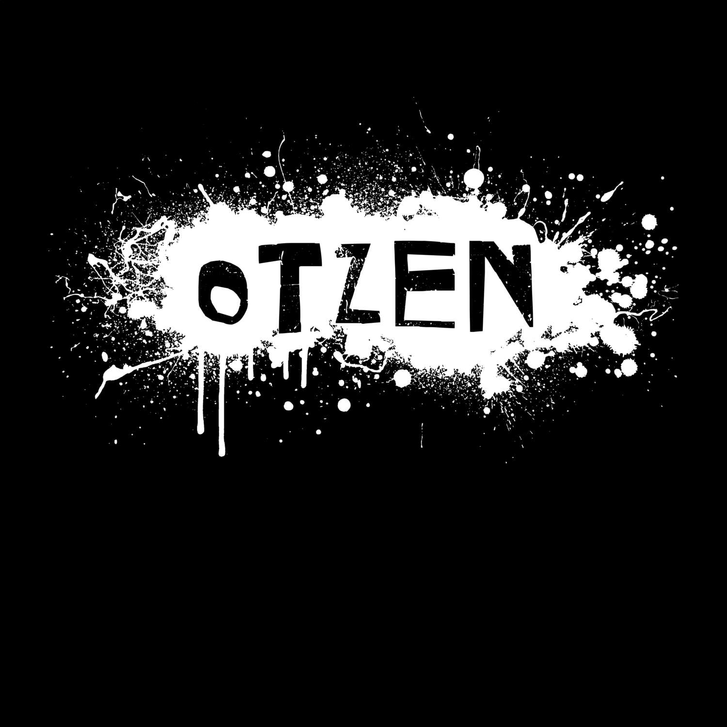 Otzen T-Shirt »Paint Splash Punk«