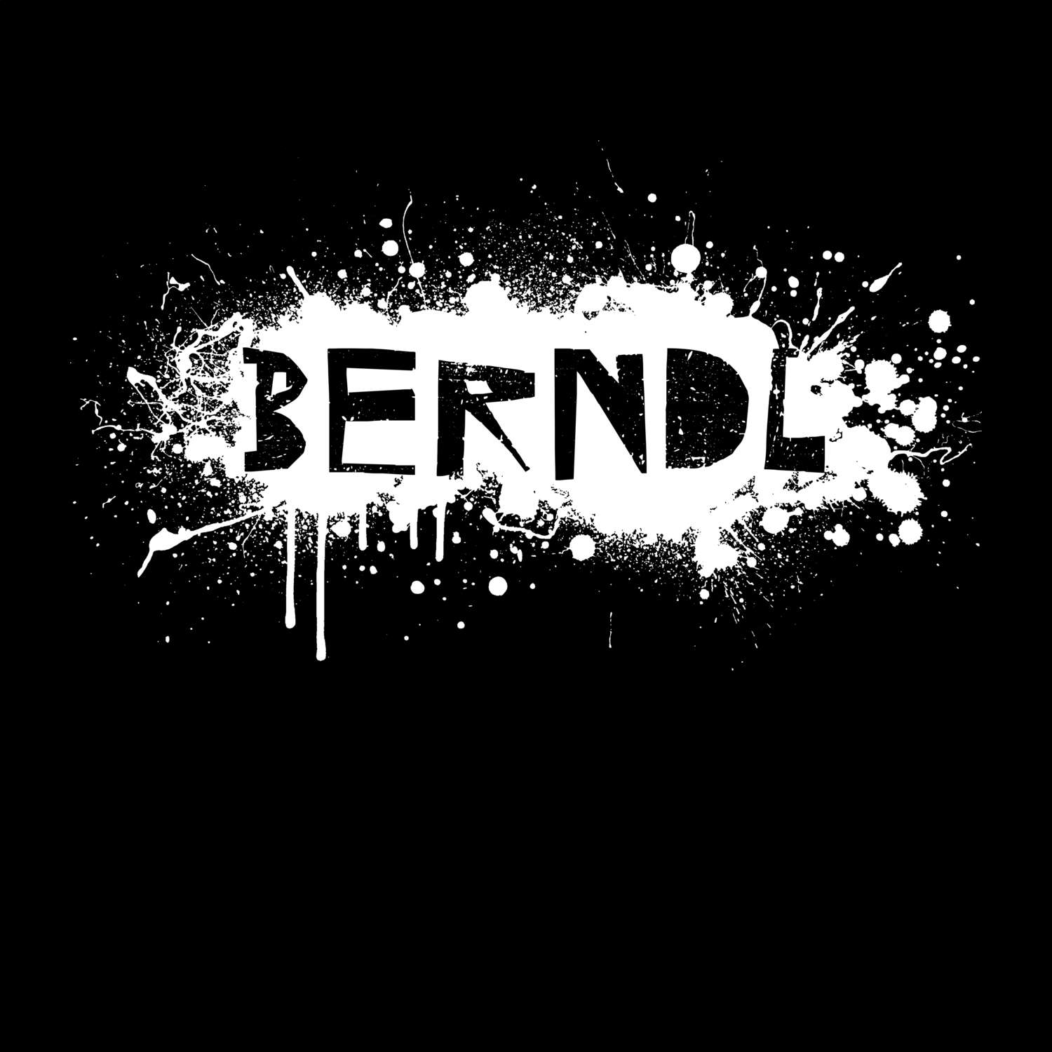 Berndl T-Shirt »Paint Splash Punk«