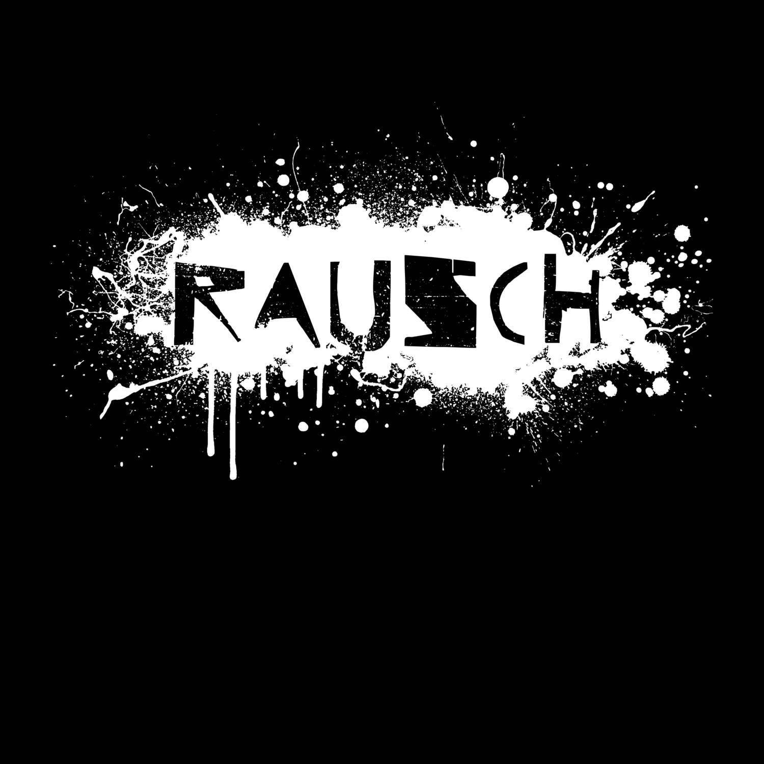 T-Shirt »Paint Splash Punk« für den Ort »Rausch«