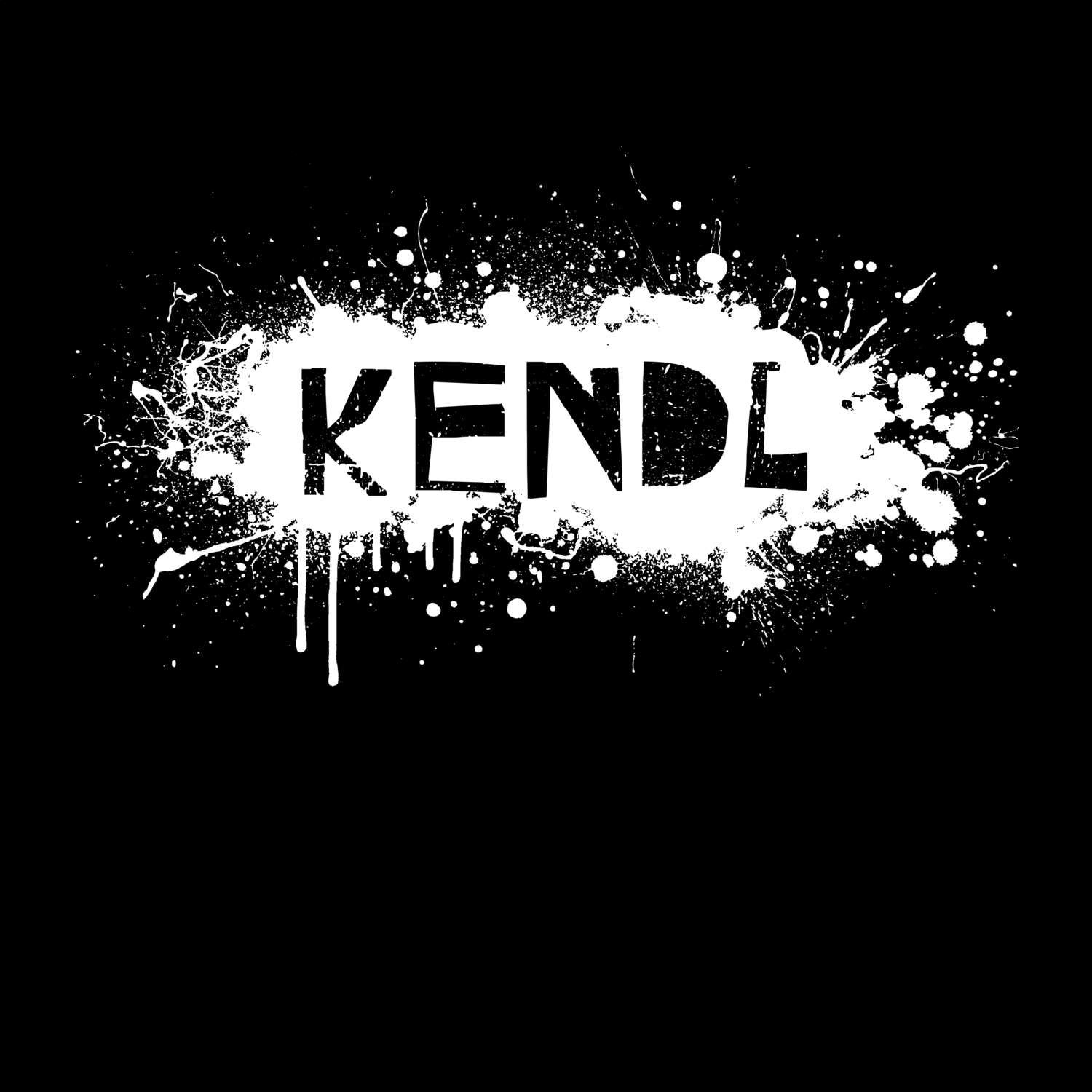 Kendl T-Shirt »Paint Splash Punk«