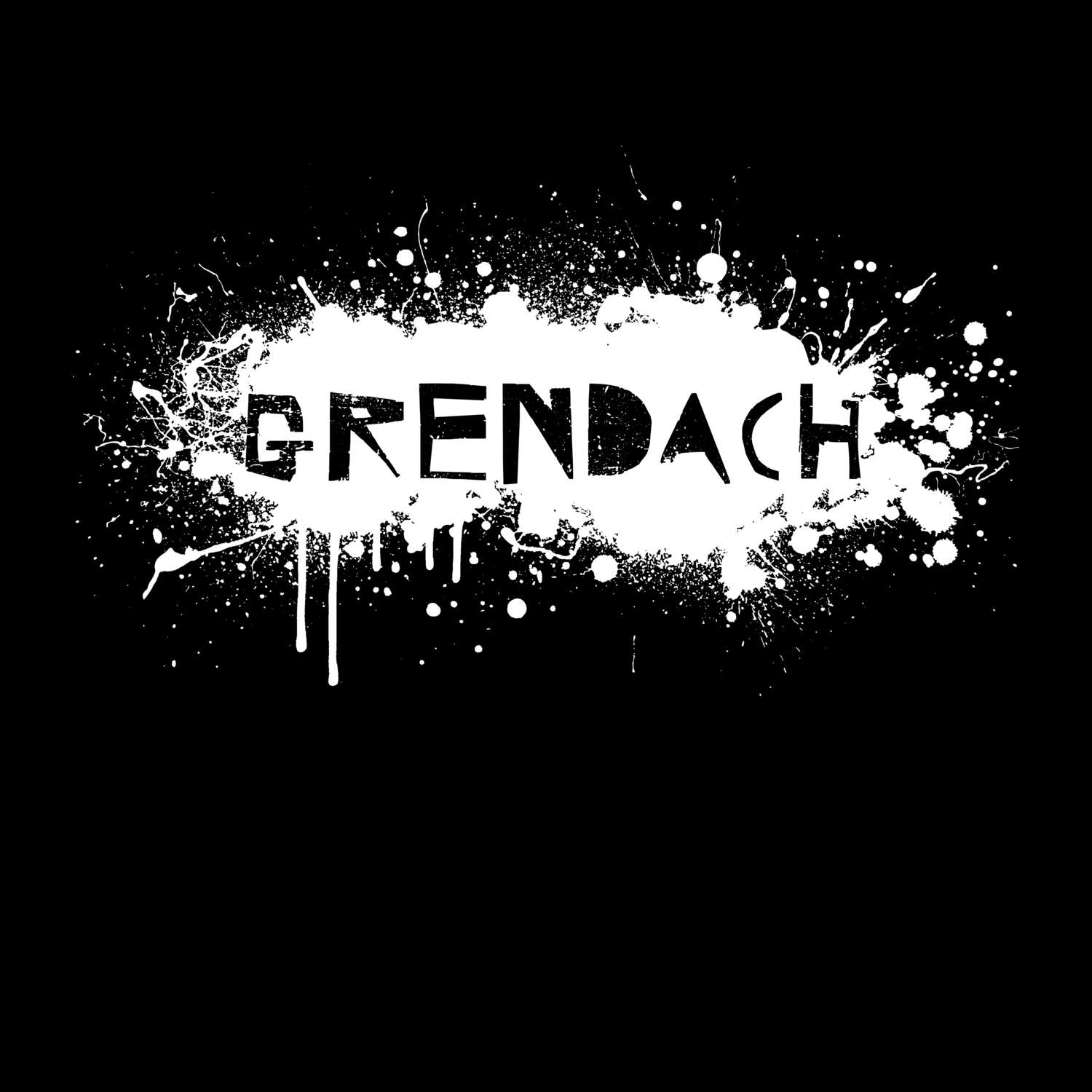 T-Shirt »Paint Splash Punk« für den Ort »Grendach«