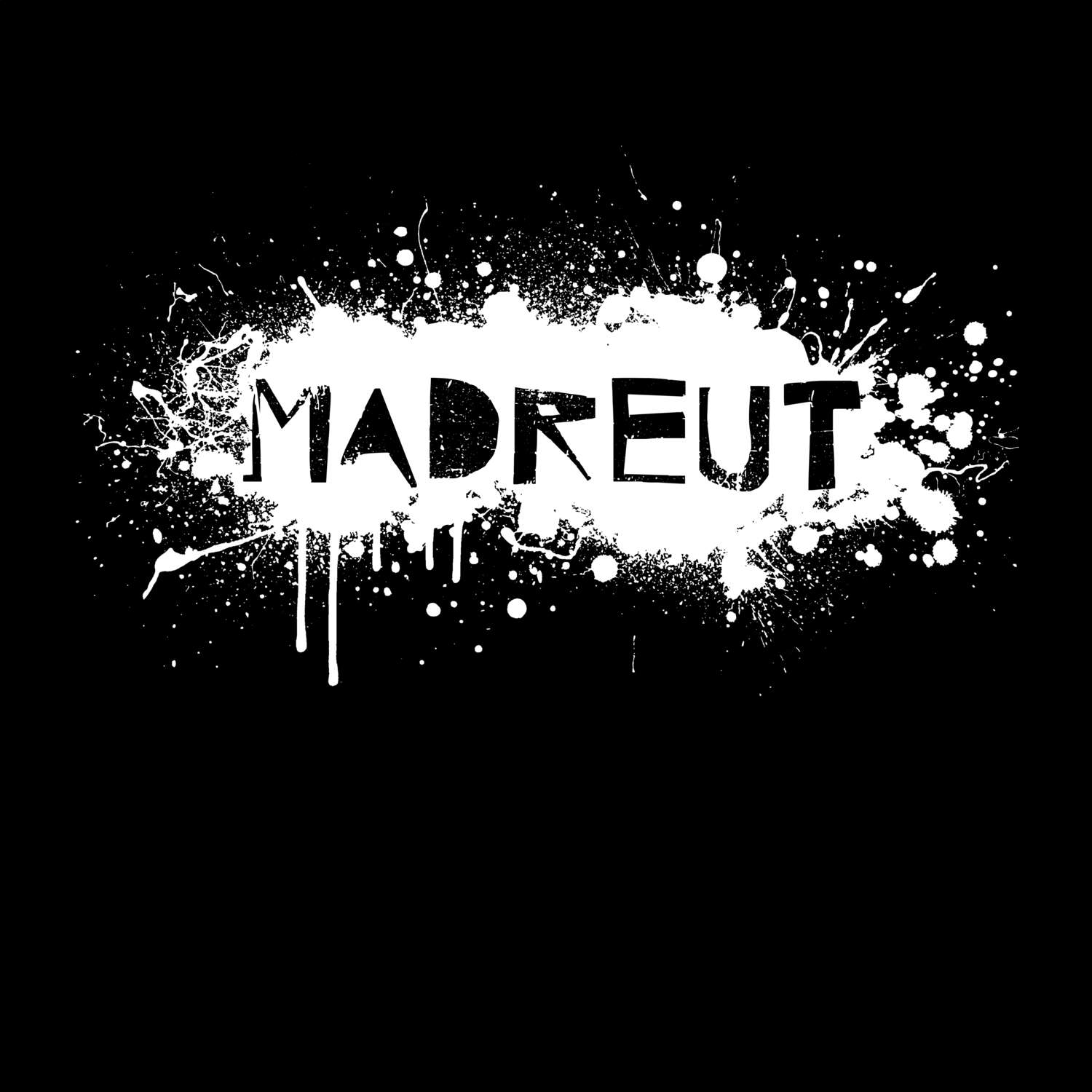 Madreut T-Shirt »Paint Splash Punk«