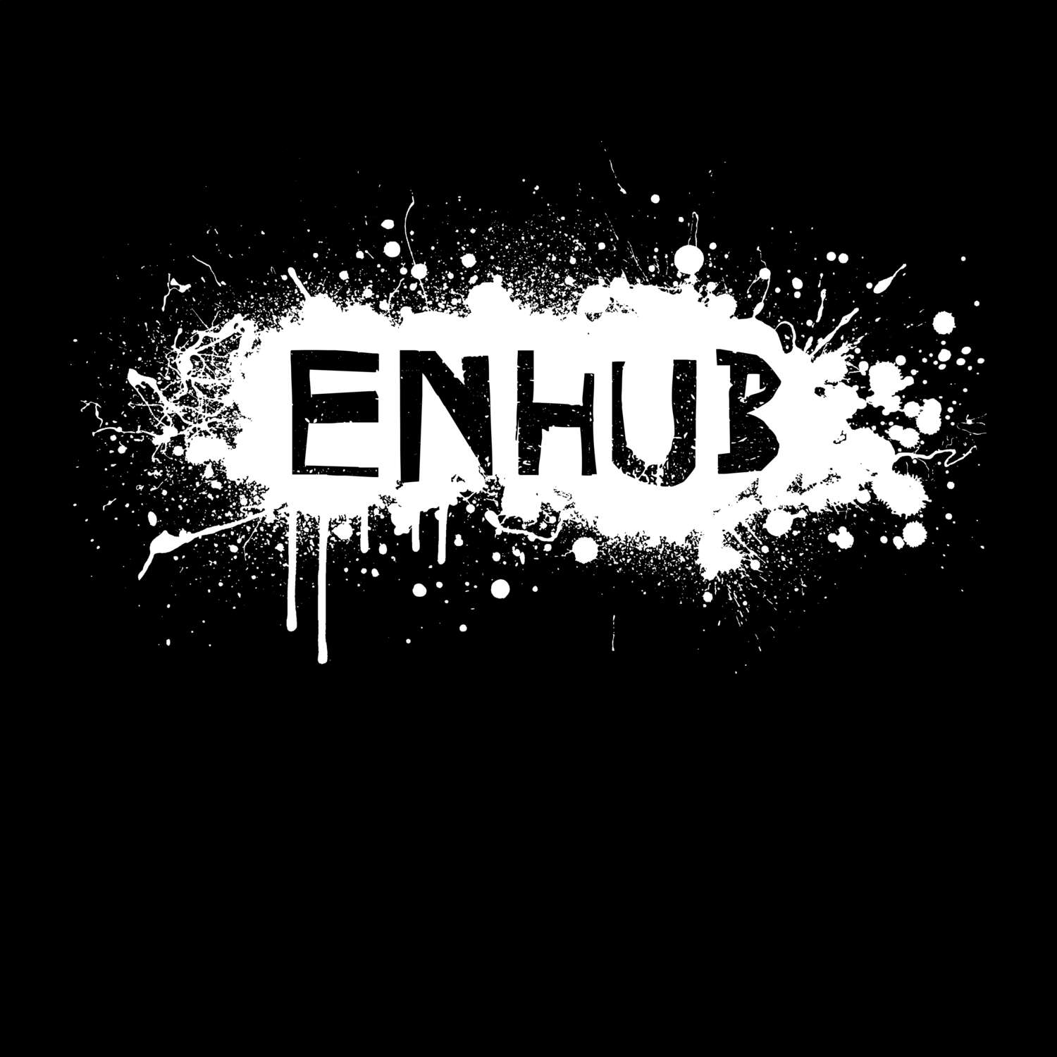 Enhub T-Shirt »Paint Splash Punk«