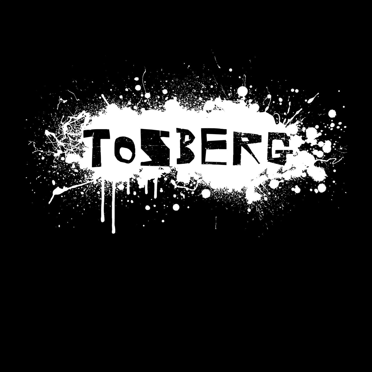 Tosberg T-Shirt »Paint Splash Punk«