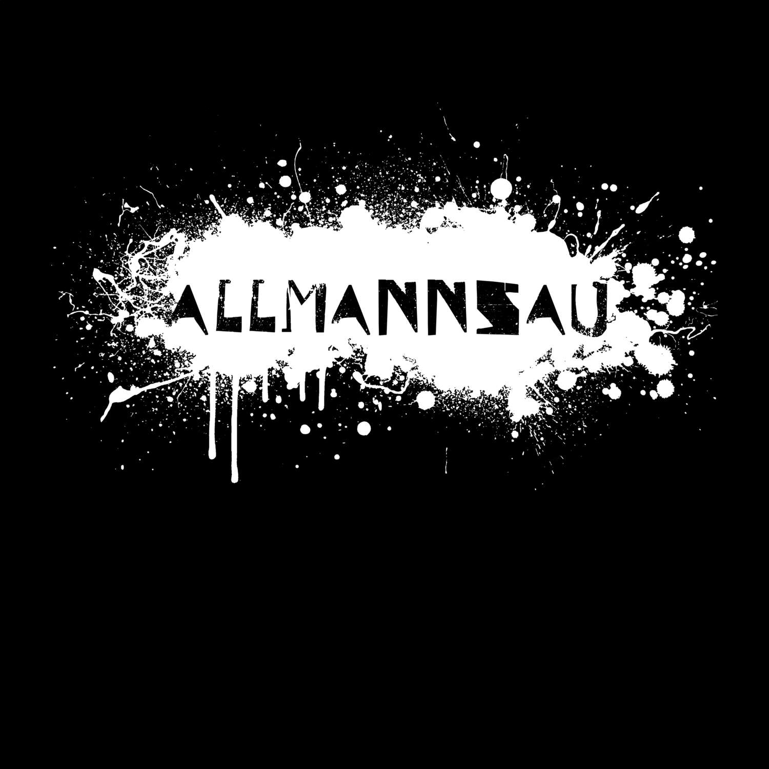 Allmannsau T-Shirt »Paint Splash Punk«