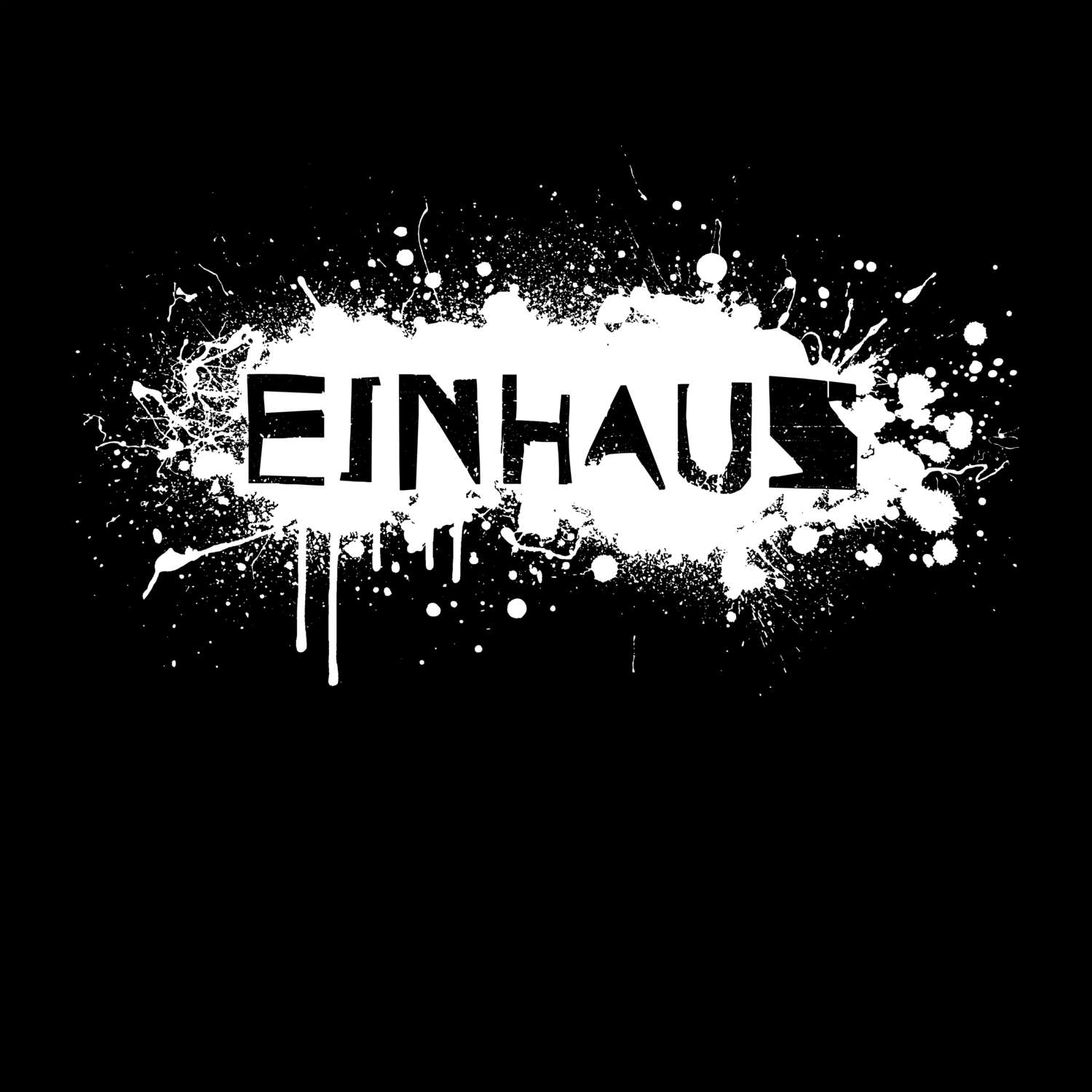 T-Shirt »Paint Splash Punk« für den Ort »Einhaus«